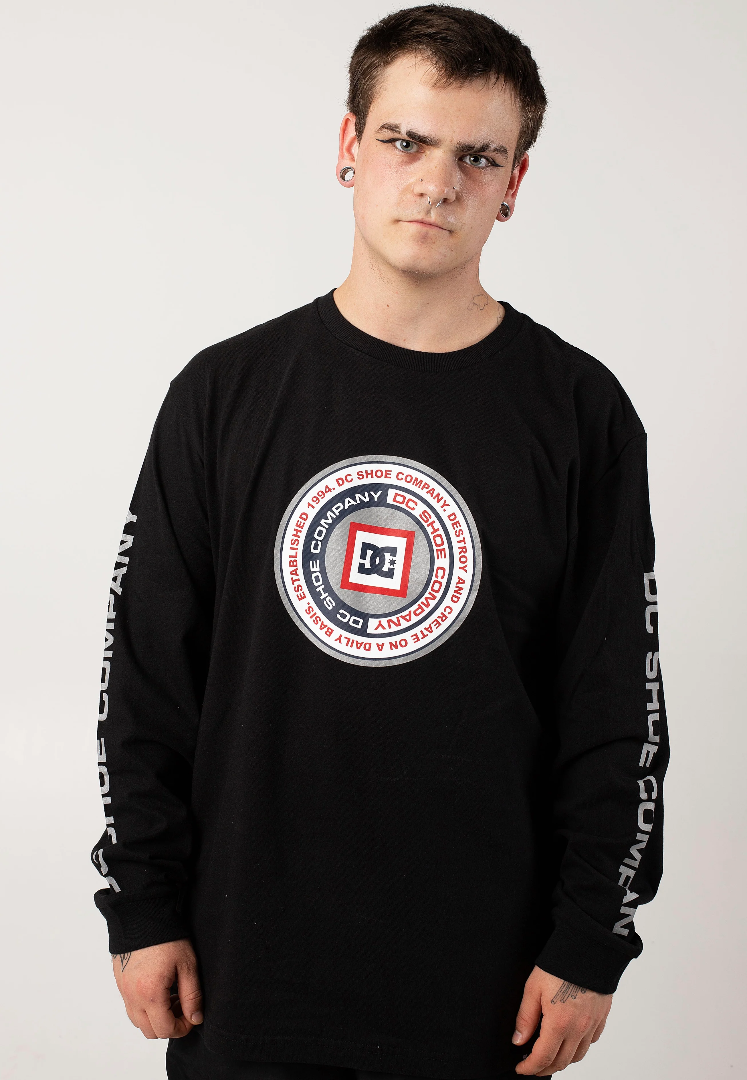 Throwback HLS Black - Longsleeve