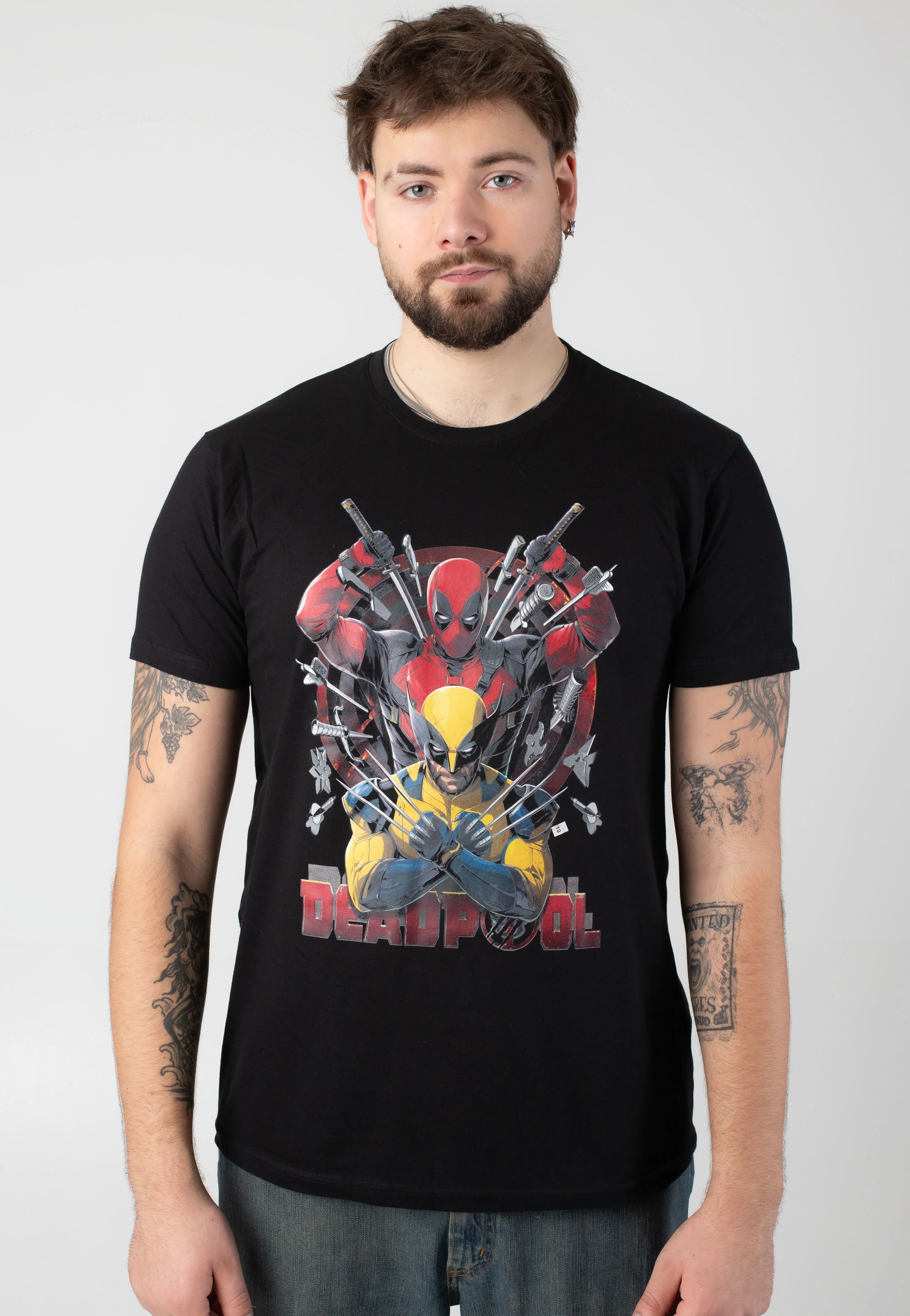 Deadpool/Wolverine Weapons - T-Shirt - Image 3
