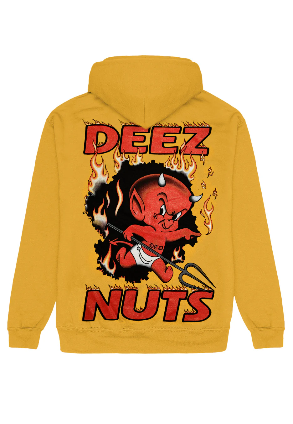 Devil Baby Yellow - Hoodie - Image 2