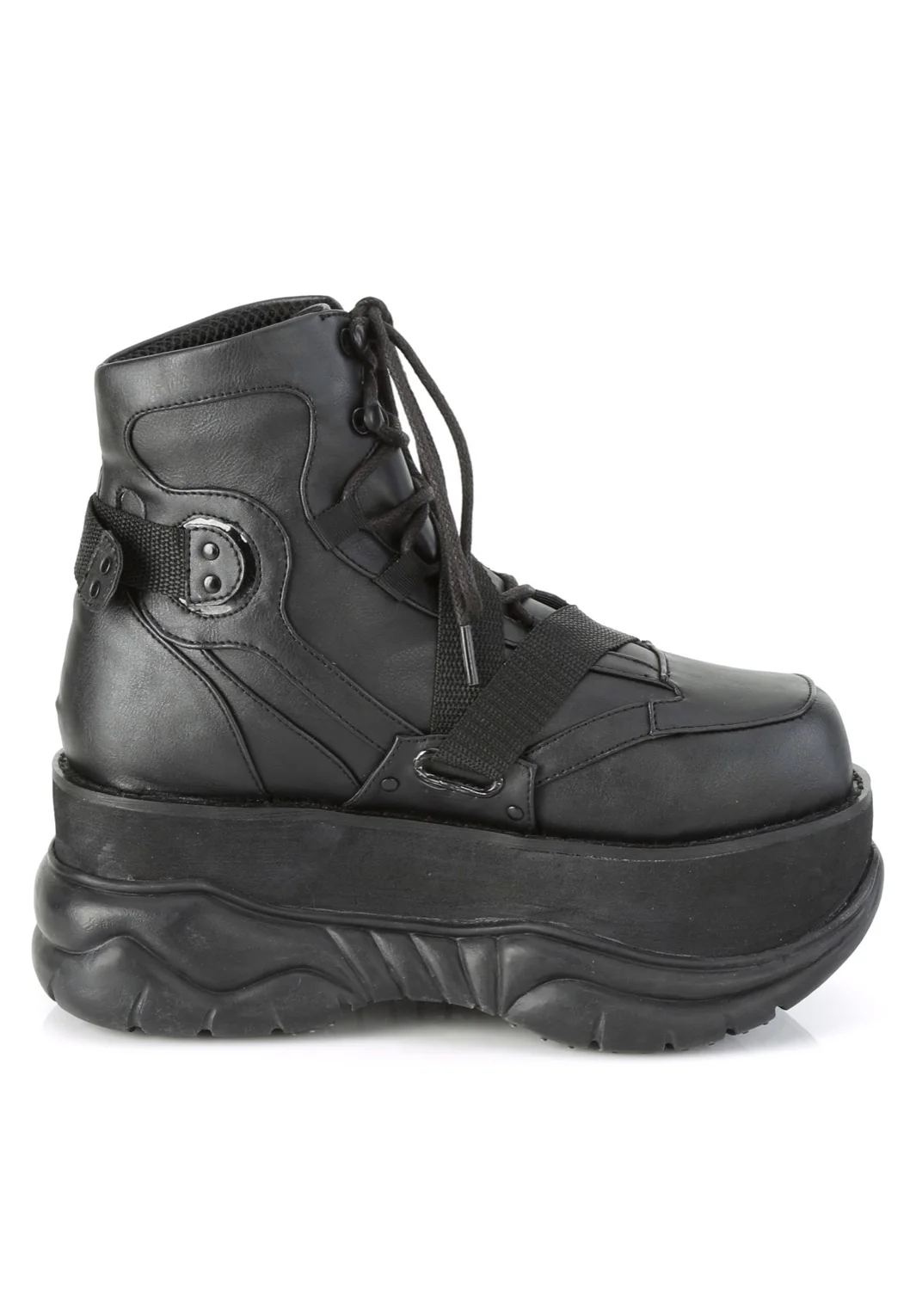 Neptune 181 Black Vegan Leather - Girl Shoes