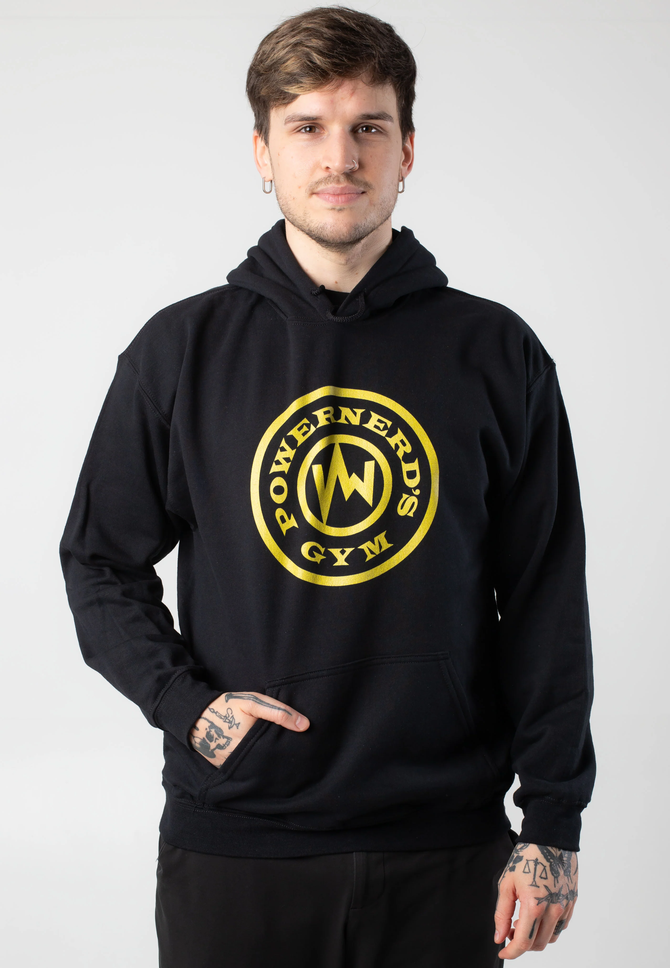 Nerd Gym Workout - Hoodie - Image 3
