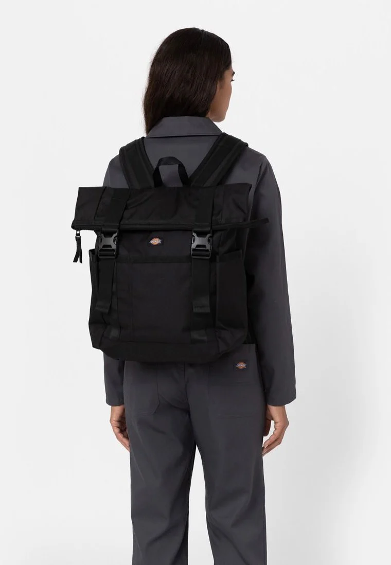 Ashville Roll Top Black - Backpack - Image 3