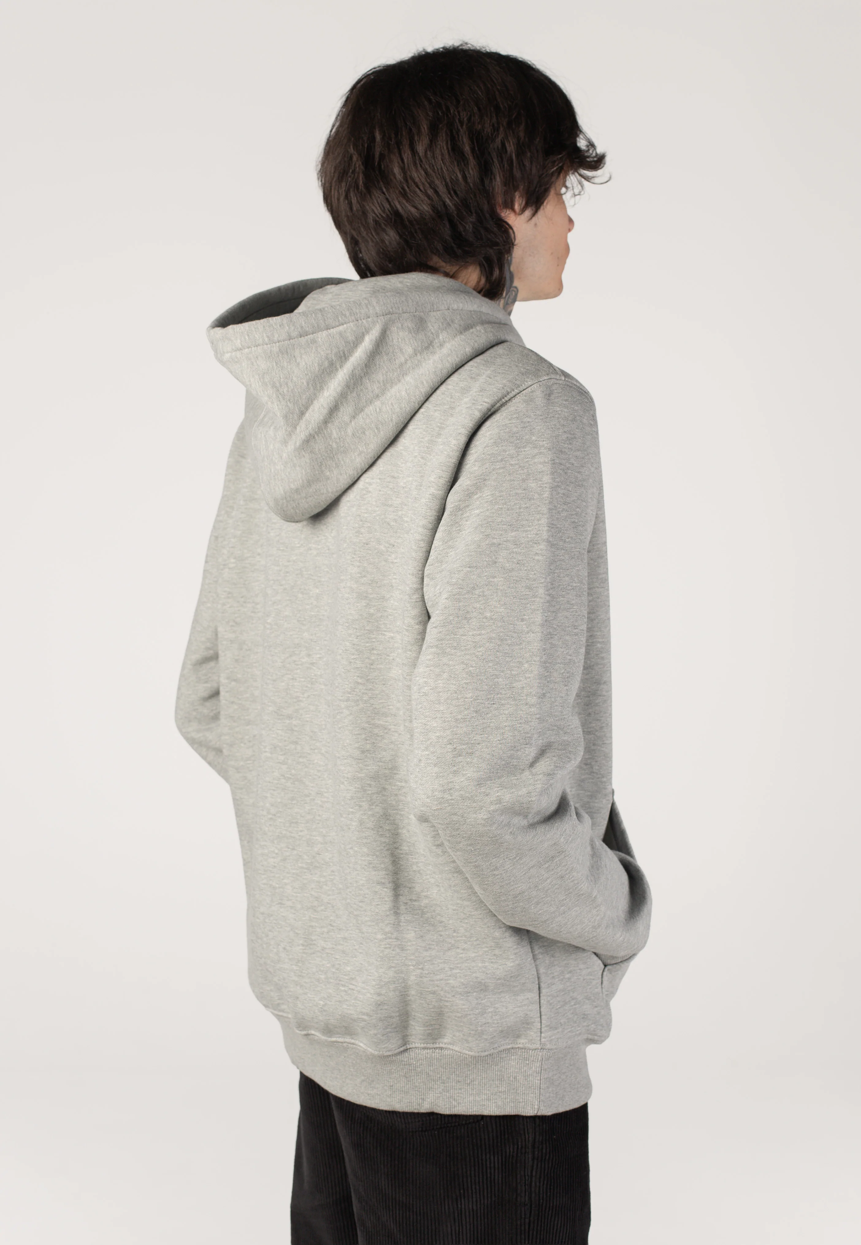Oakport Heather Grey - Hoodie - Image 3