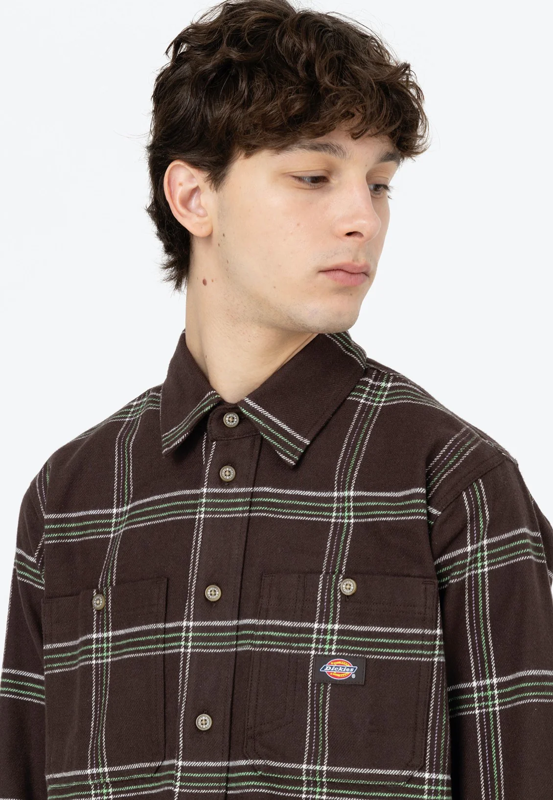 Warrenton Dark Brown - Shirt - Image 4