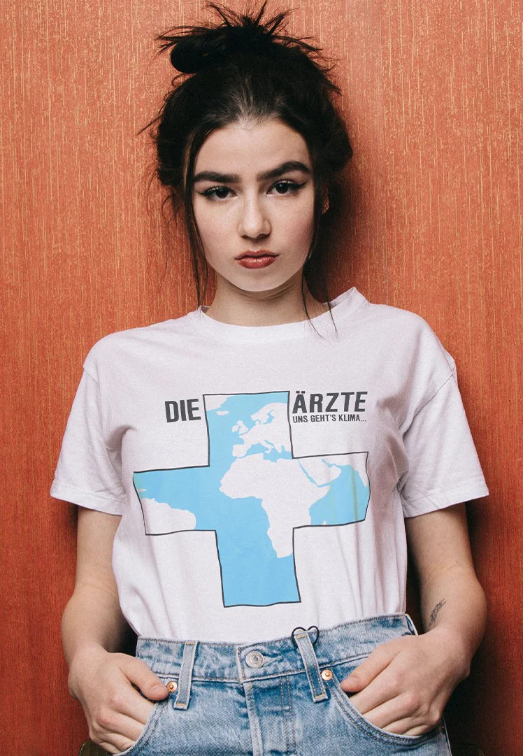 Uns Gehts Klima White - T-Shirt - Image 5