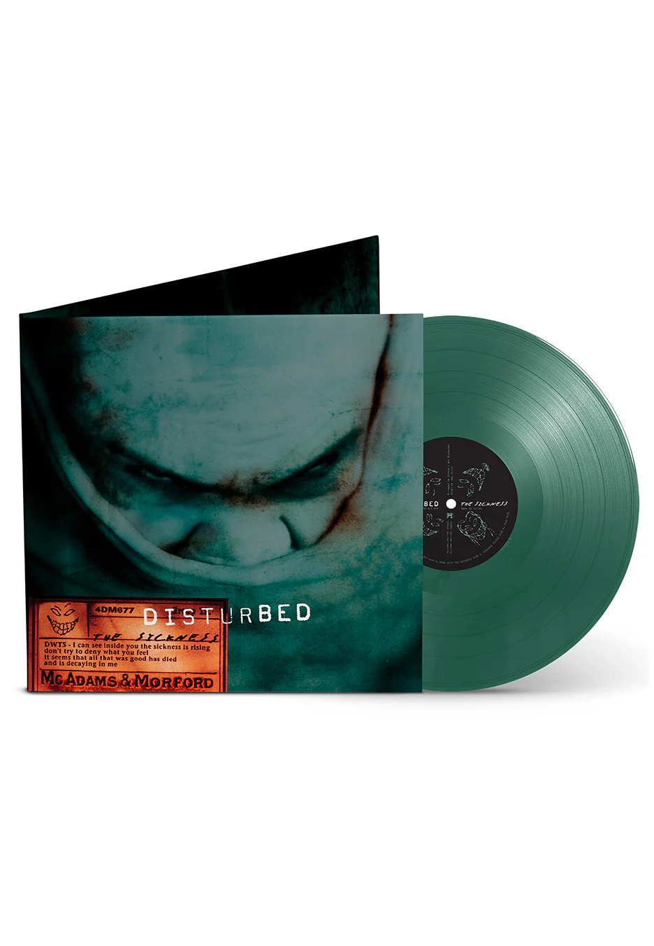 The Sickness (25th Anniversary) Ltd. Green - Colored Vinyl