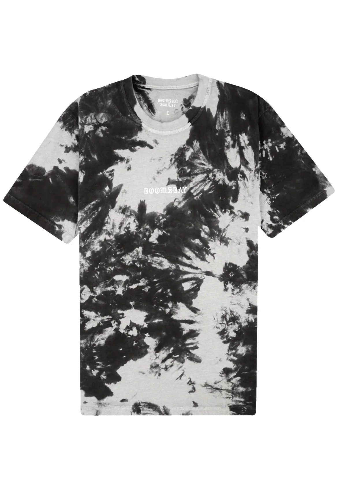 No More Space Tie Dye Black Grey - T-Shirt - Image 4