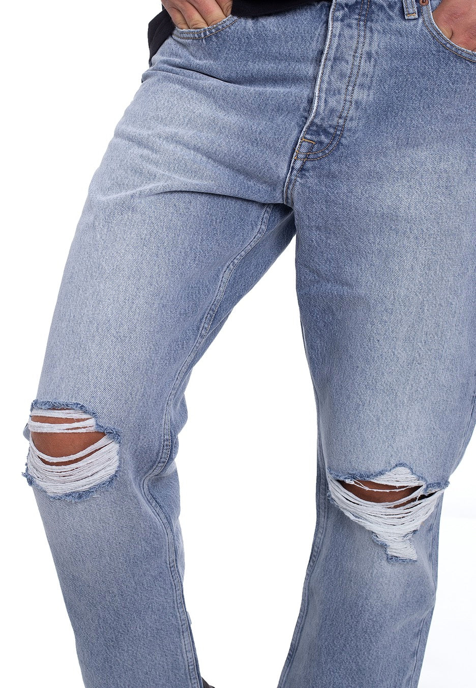 Dash Stone Cast Blue Ripped - Jeans - Image 2