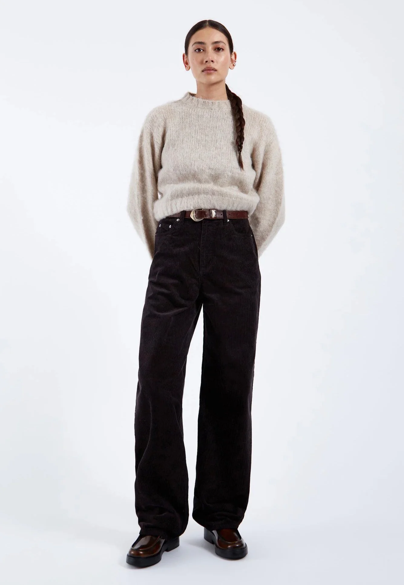 Donna Black Cord - Pants - Image 7