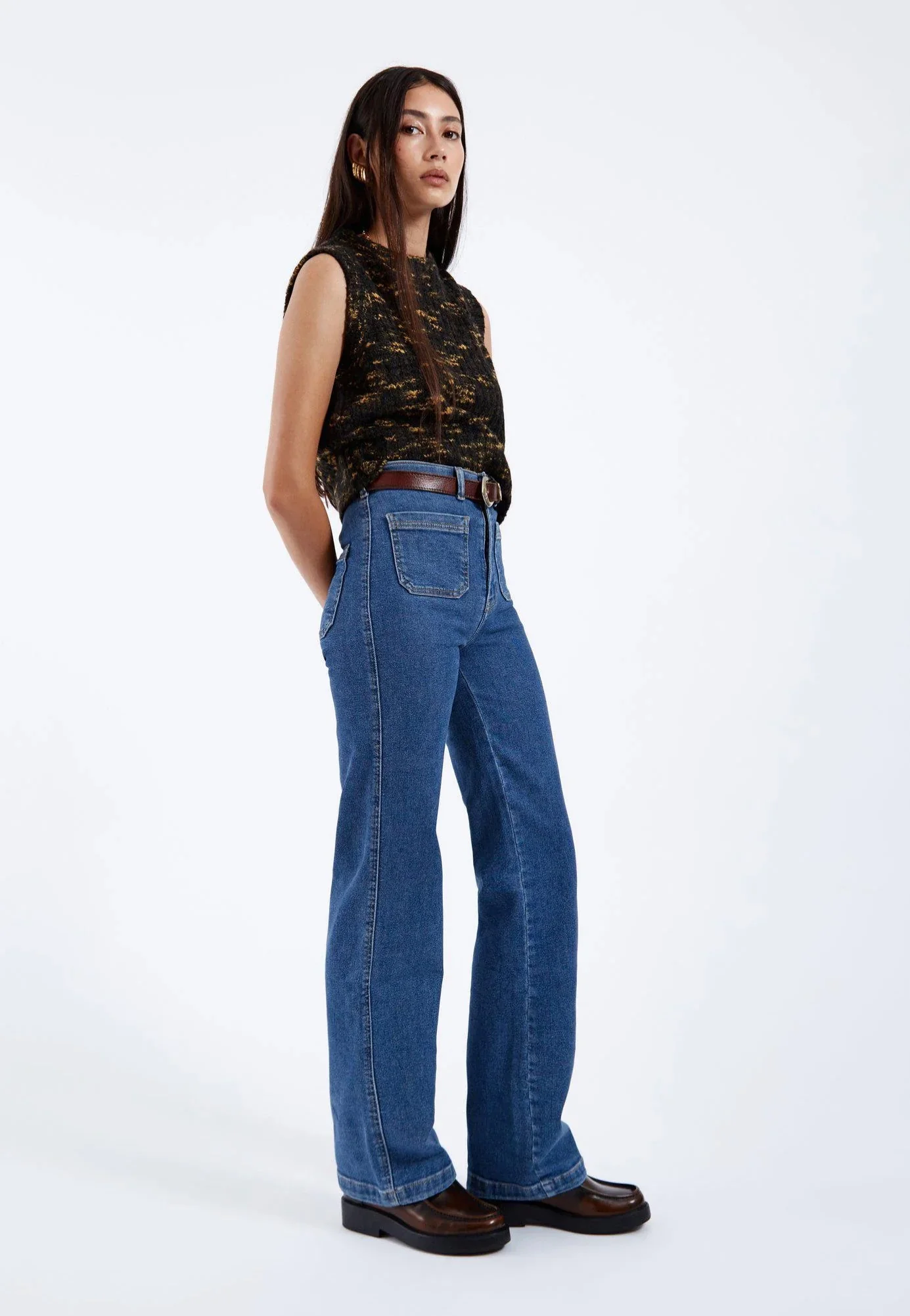 Moxy Straight Patch Cape Mid Retro - Jeans - Image 4