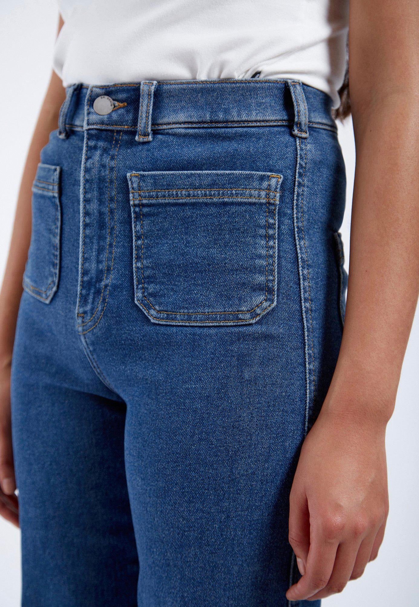 Moxy Straight Patch Cape Mid Retro - Jeans - Image 6