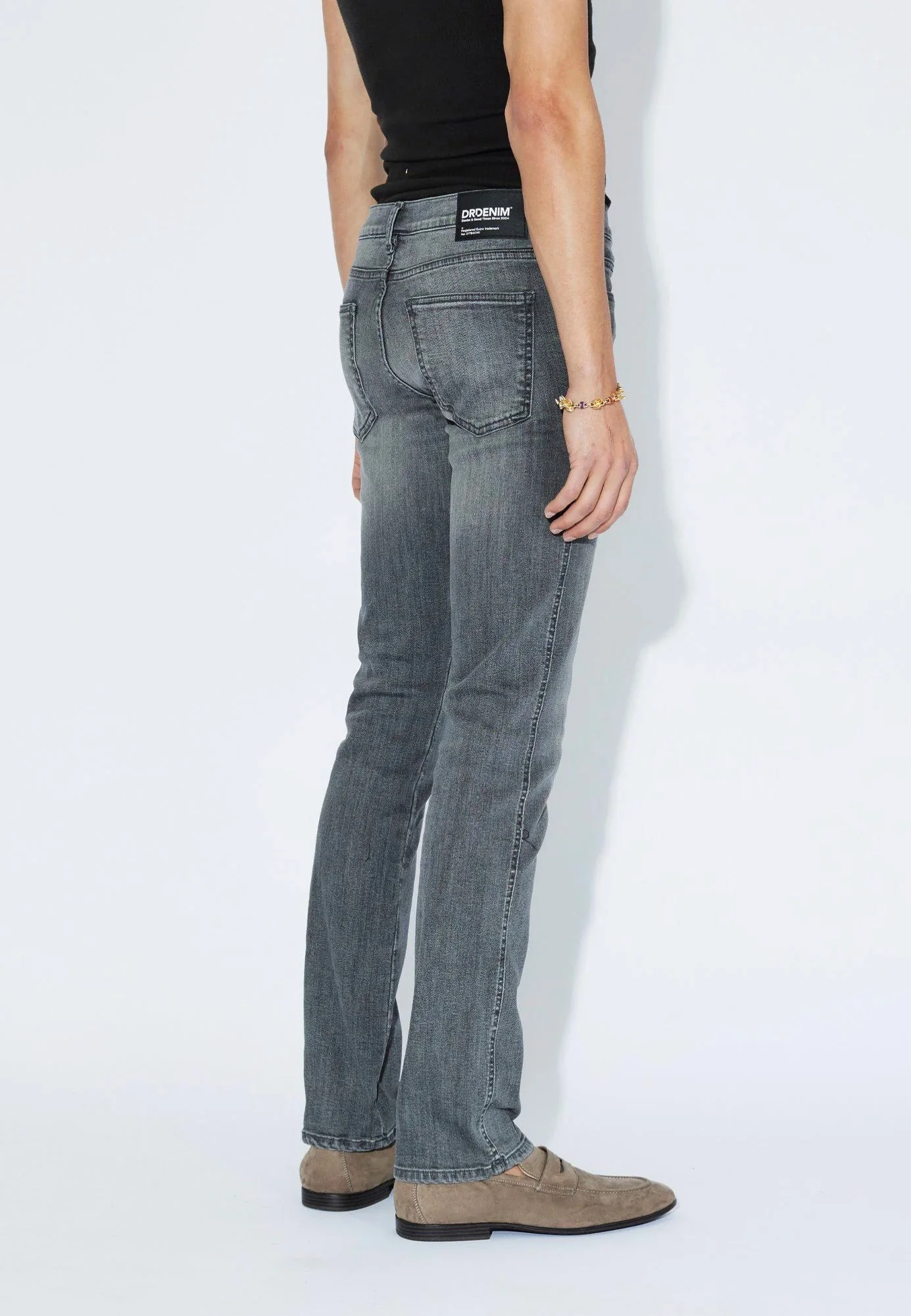 Snap Soot Mid Grey - Jeans - Image 4