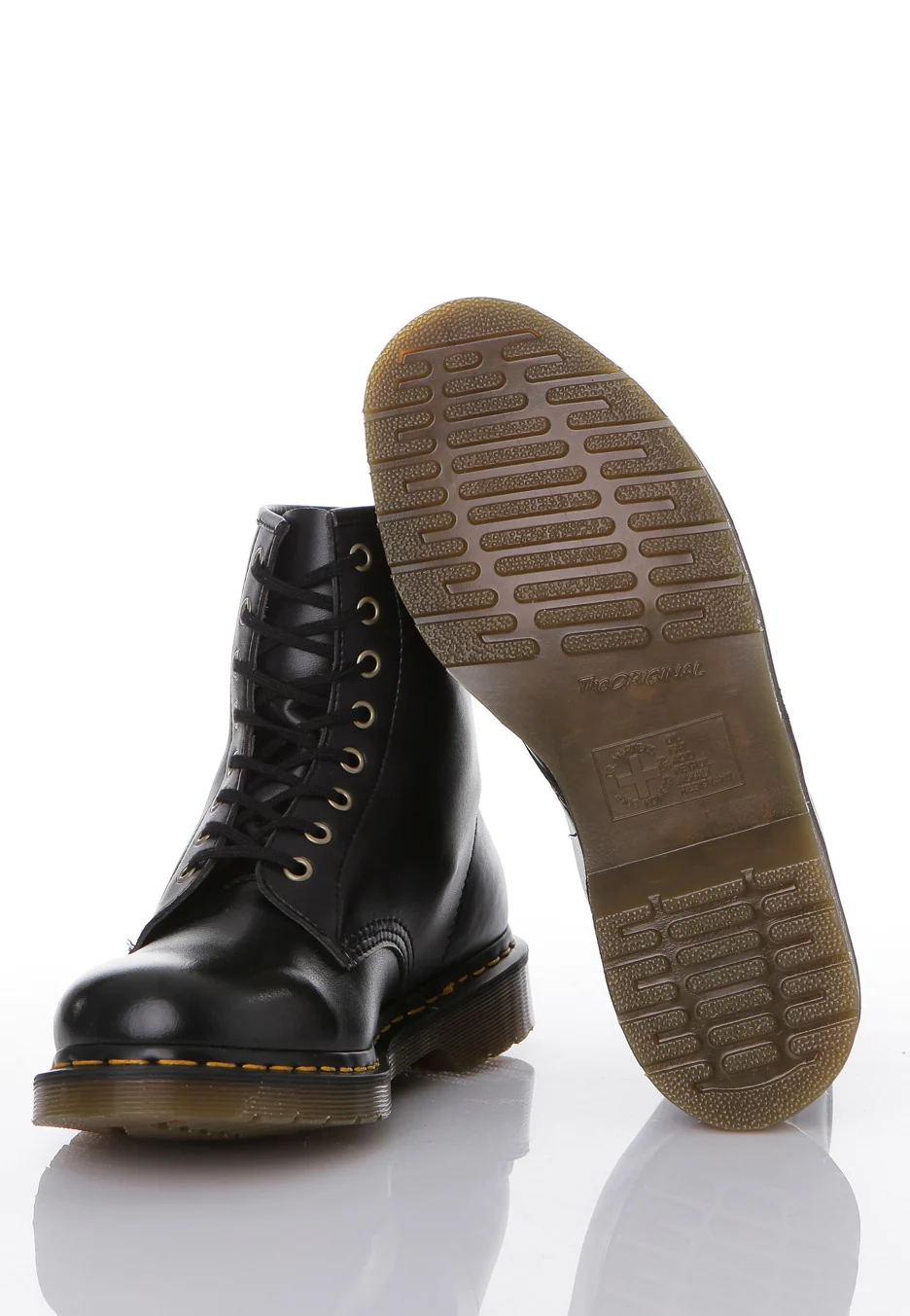 Vegan 1460 Black Felix Rub Off - Shoes - Image 9