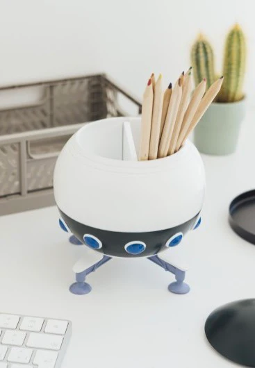 Spaceship Capsule Corp - Pen Holder - Image 8