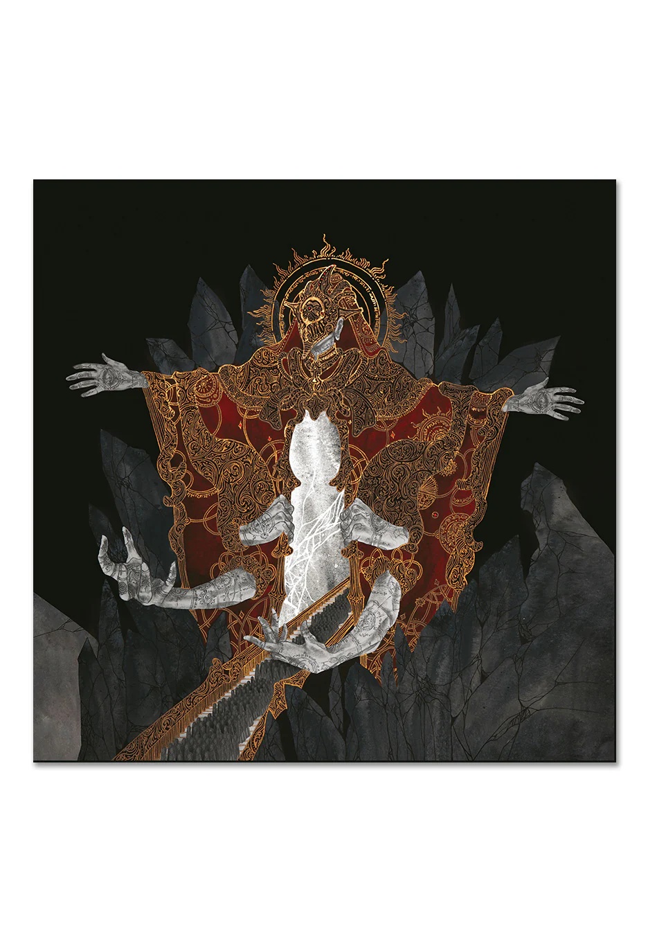 Voidkind Ltd. Grey Brown w/ Black Smoke - Colored 2 Vinyl - Image 2