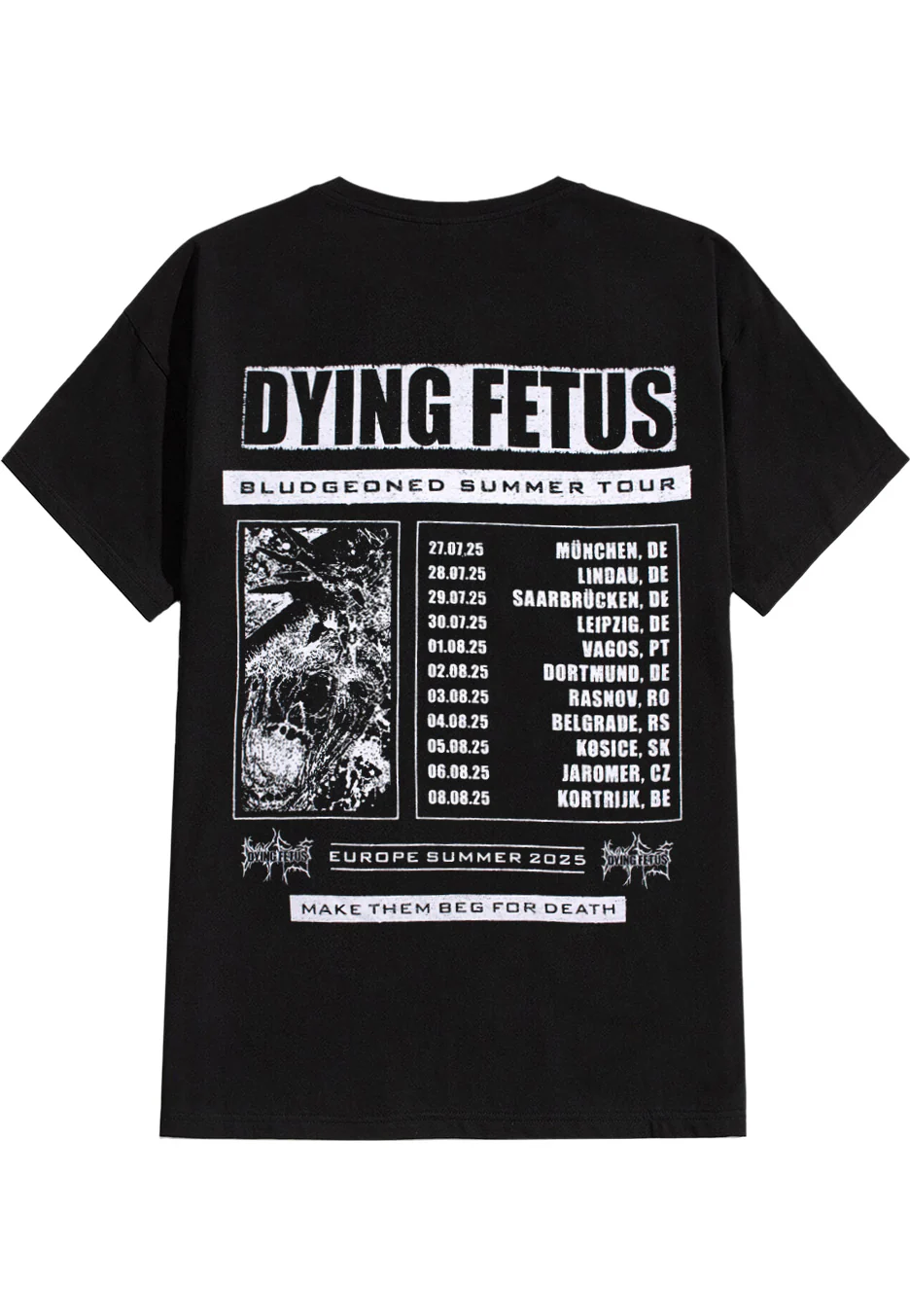 Bludgeoned Tour 2025 - T-Shirt - Image 2