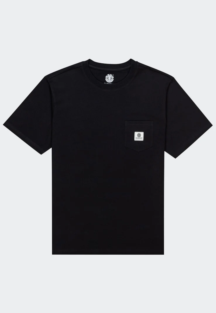 Basic Pocket Label Flint Black - T-Shirt - Image 6