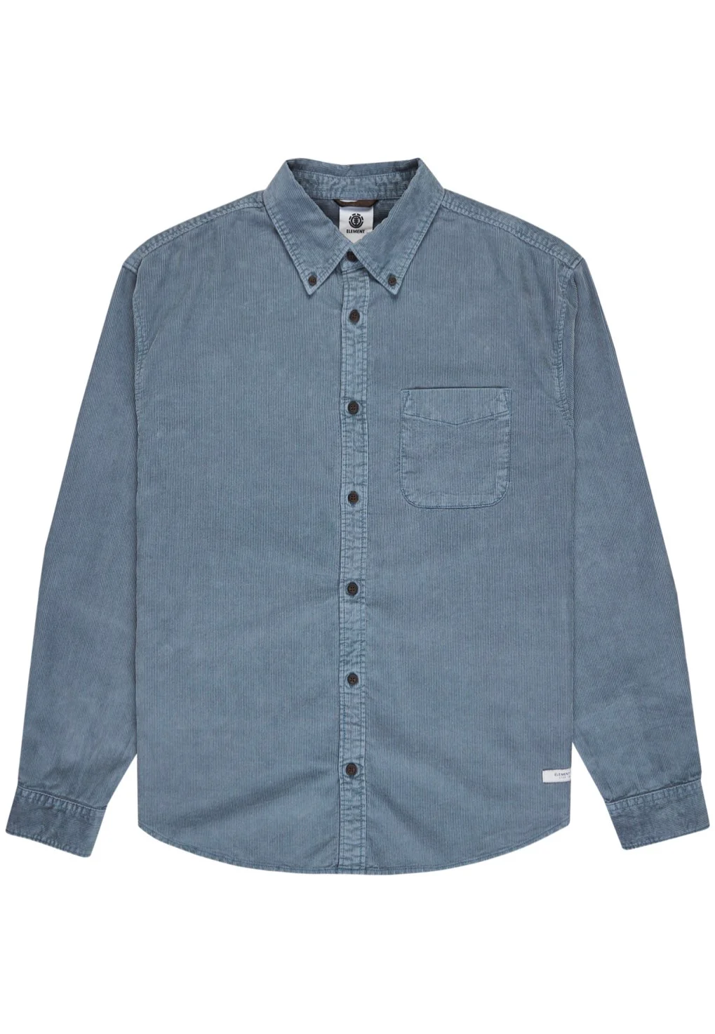 Button Down Regular Corduroy Blue Mirage - Shirt - Image 7