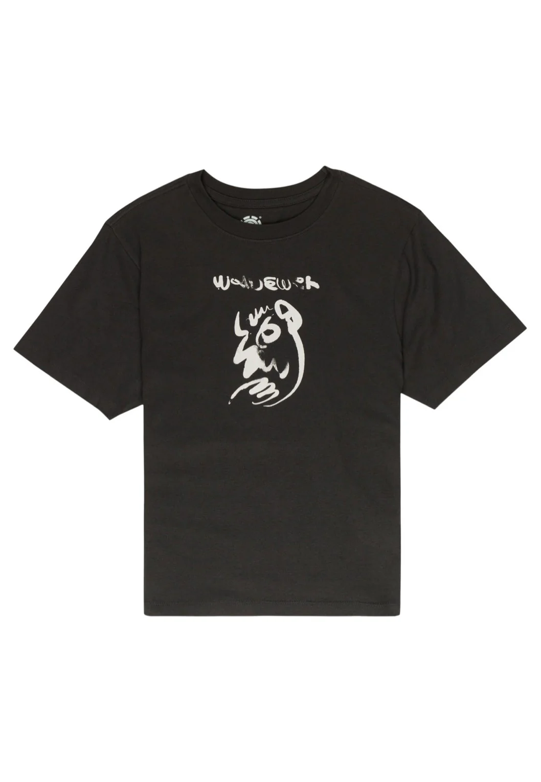 Clara Freehand Off Black - T-Shirt - Image 6