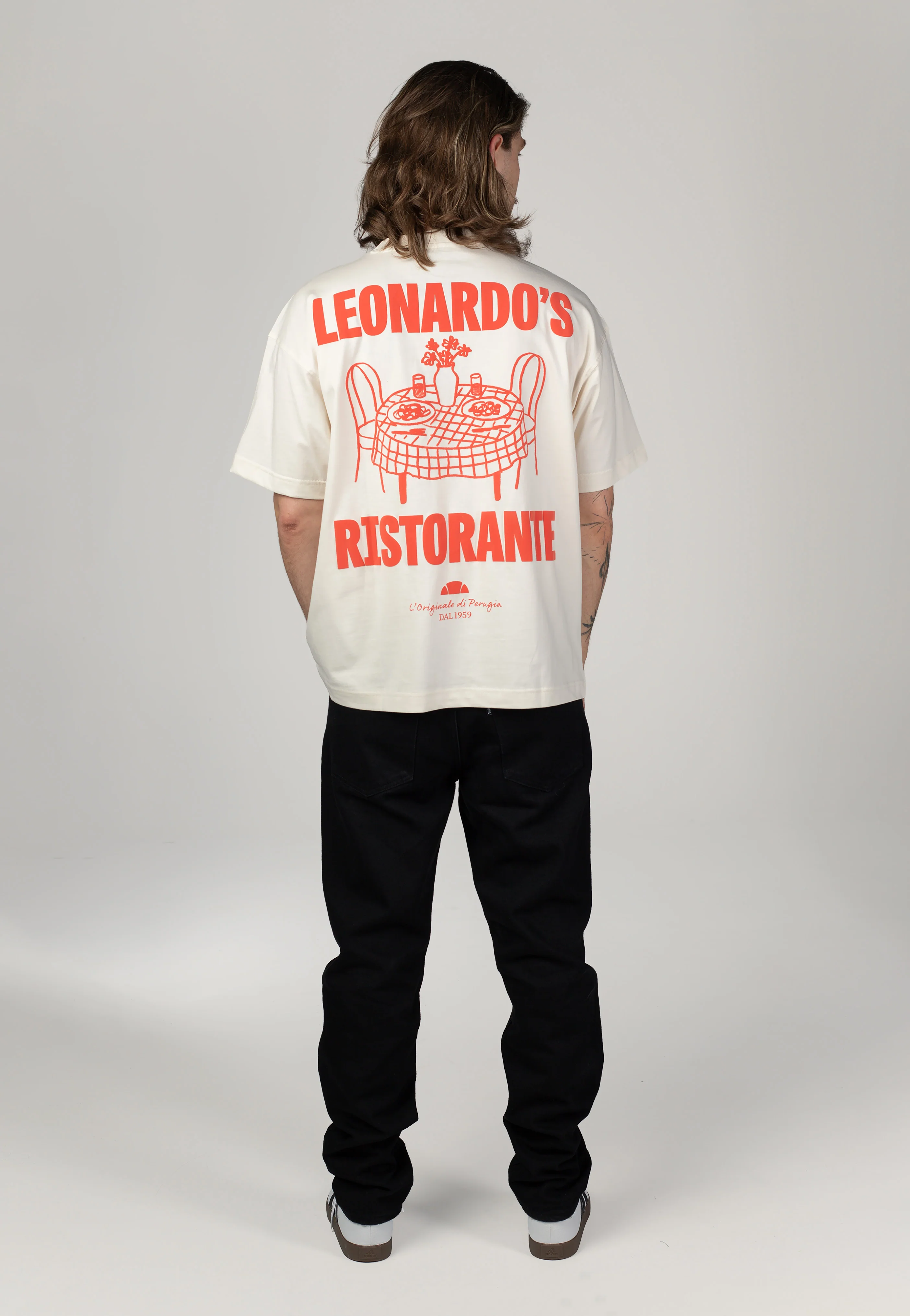 Leonardos Off White - T-Shirt - Image 4