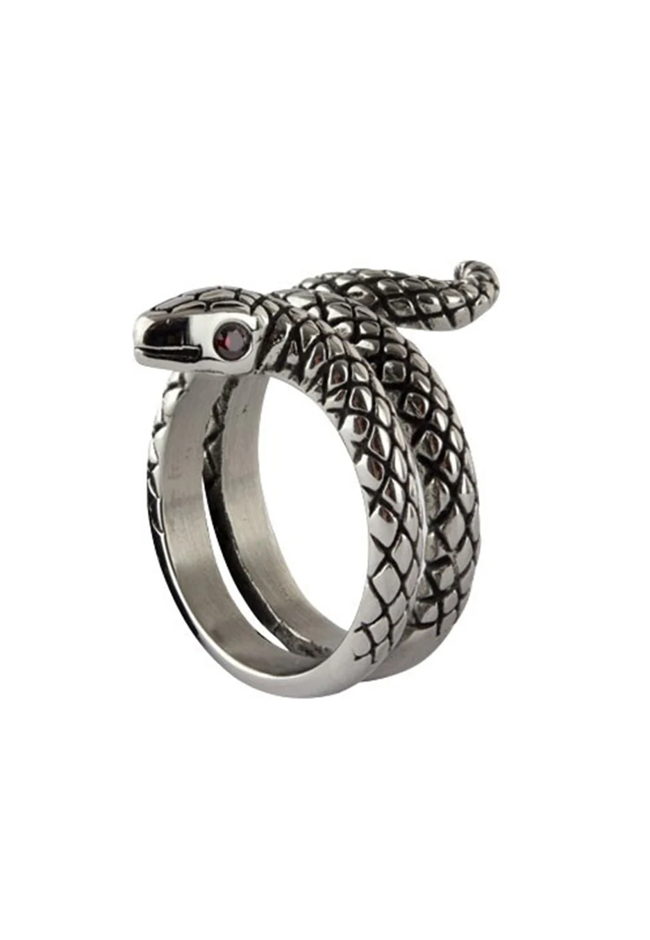 Große Schlange Silver - Ring - Image 3