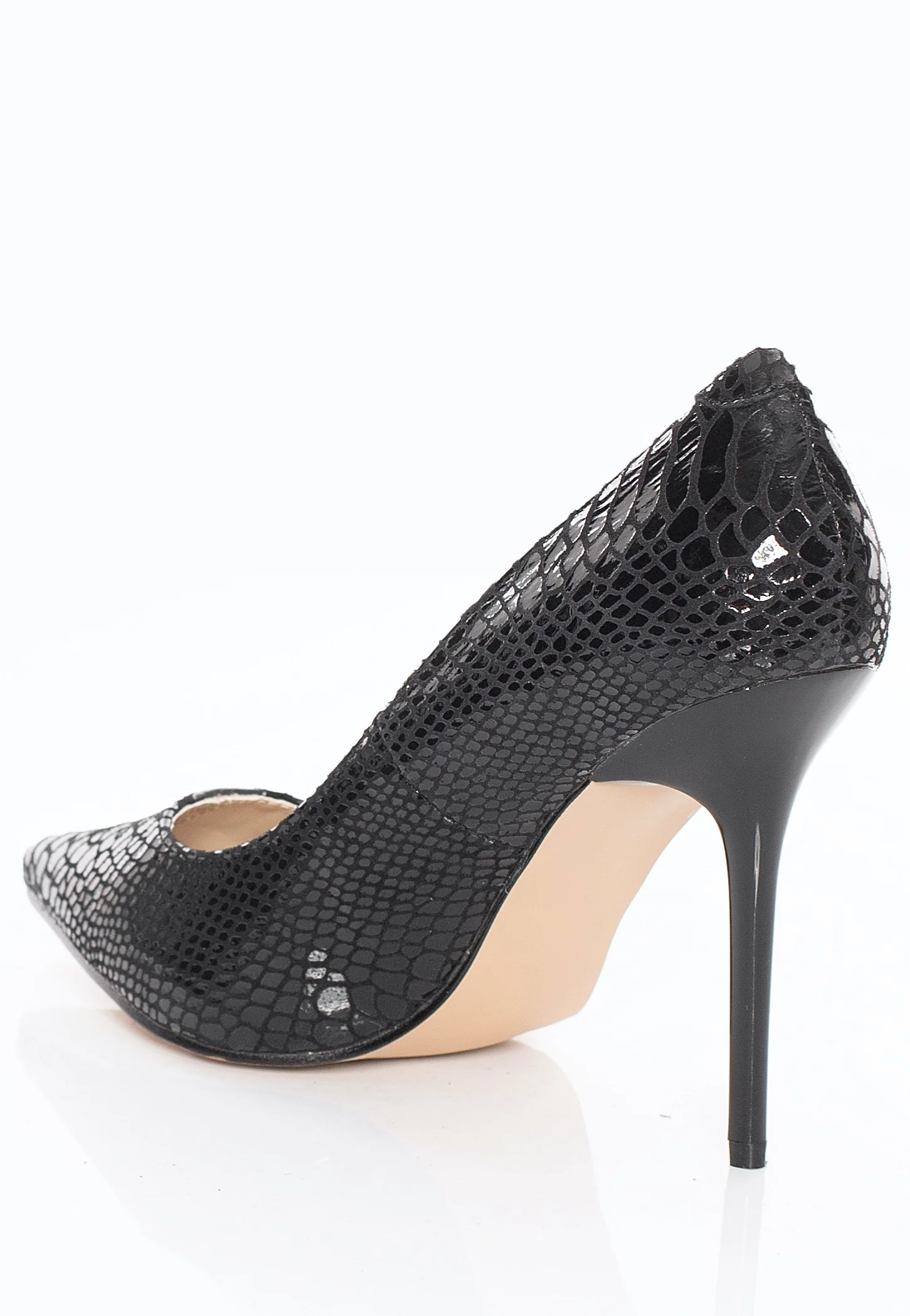 Classique 20SP Black Leather - Heels - Image 4