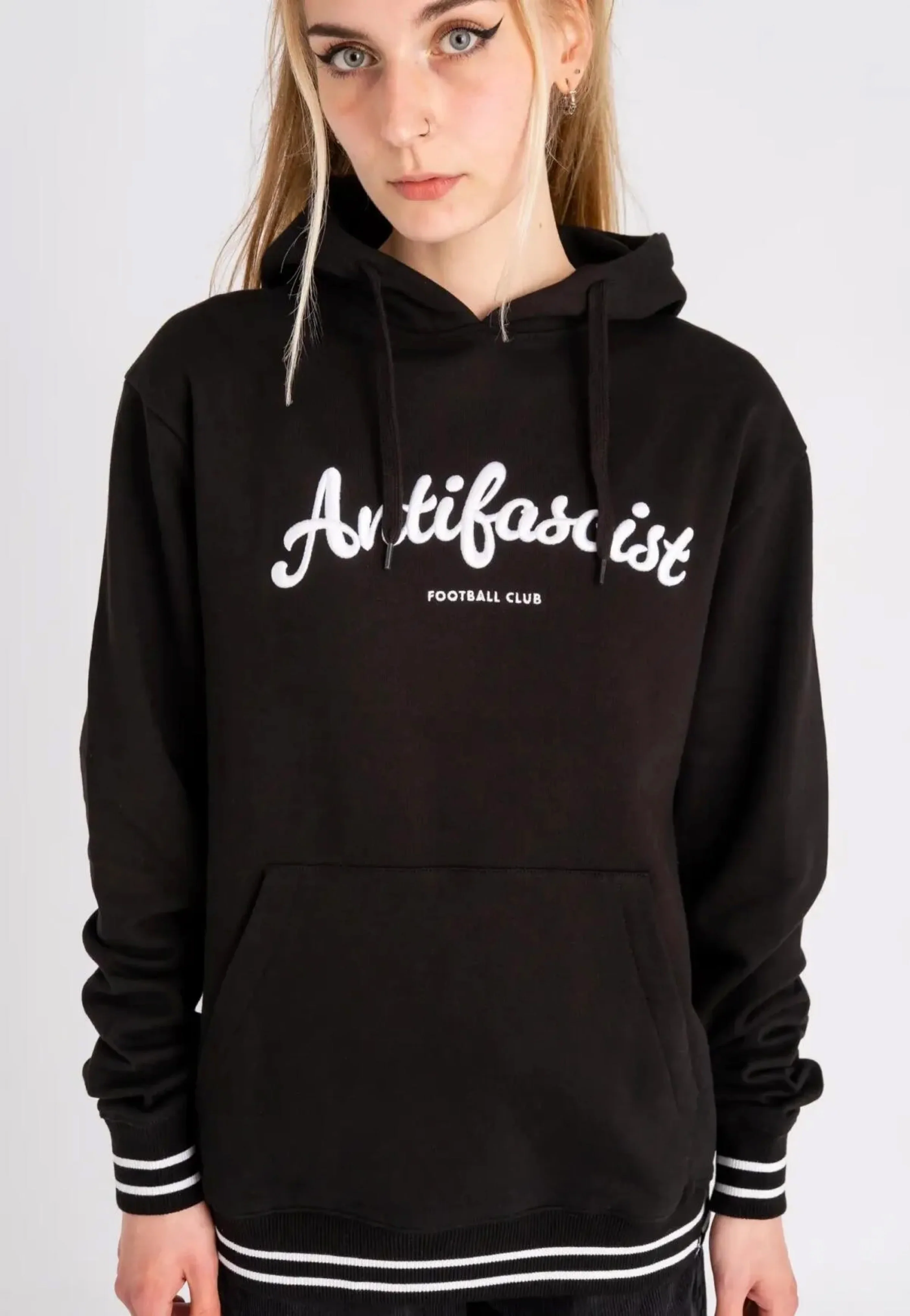 Antifascist Script - Hoodie - Image 8
