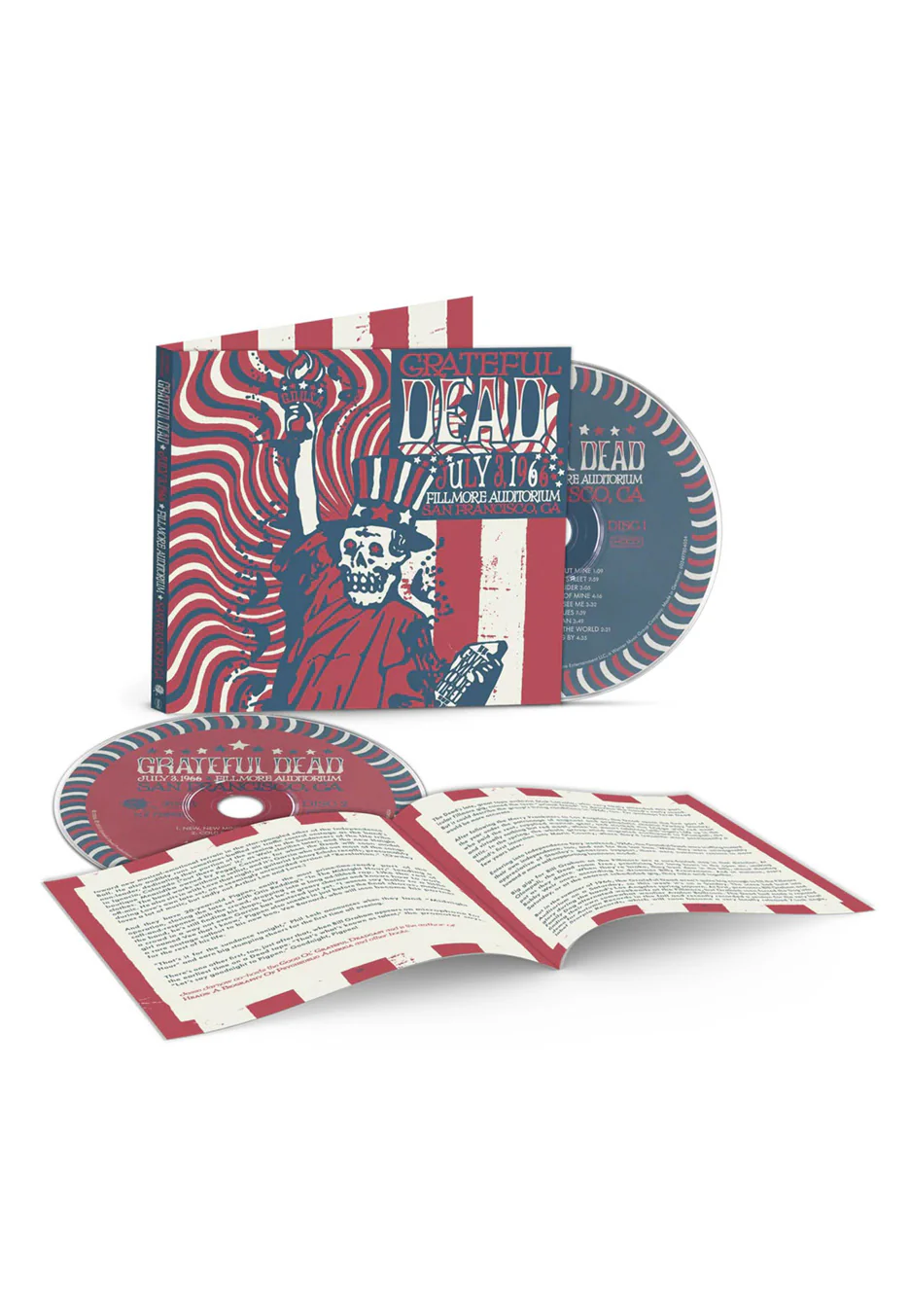 Fillmore Auditorium, San Francisco, CA (7/3/66) Live - Digipak 2 CD