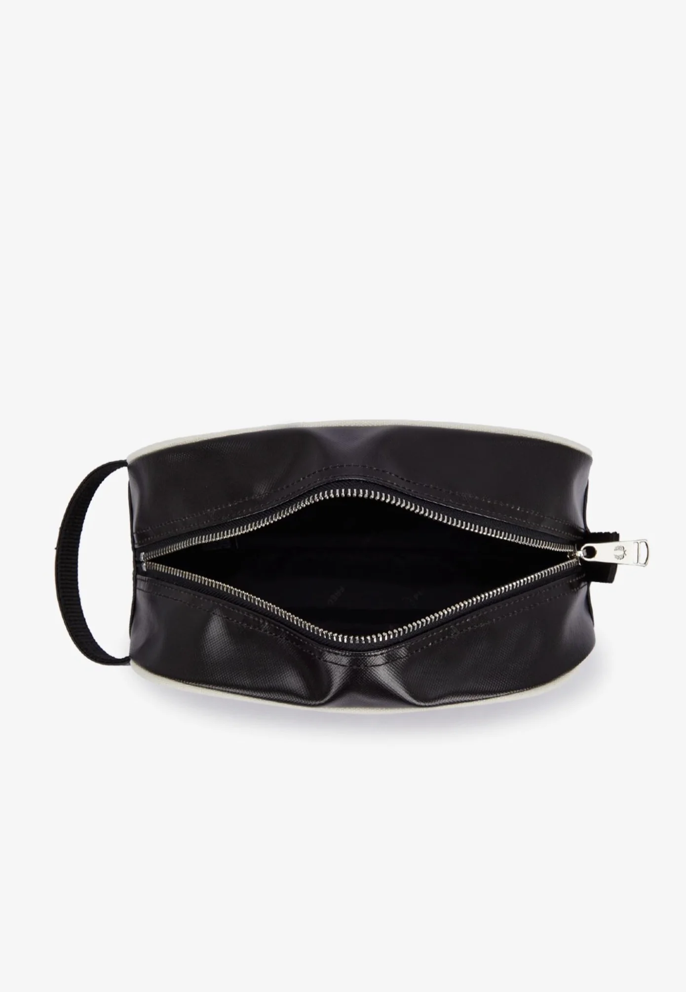 Coated Polyester Black/Ecru - Washbag - Image 4