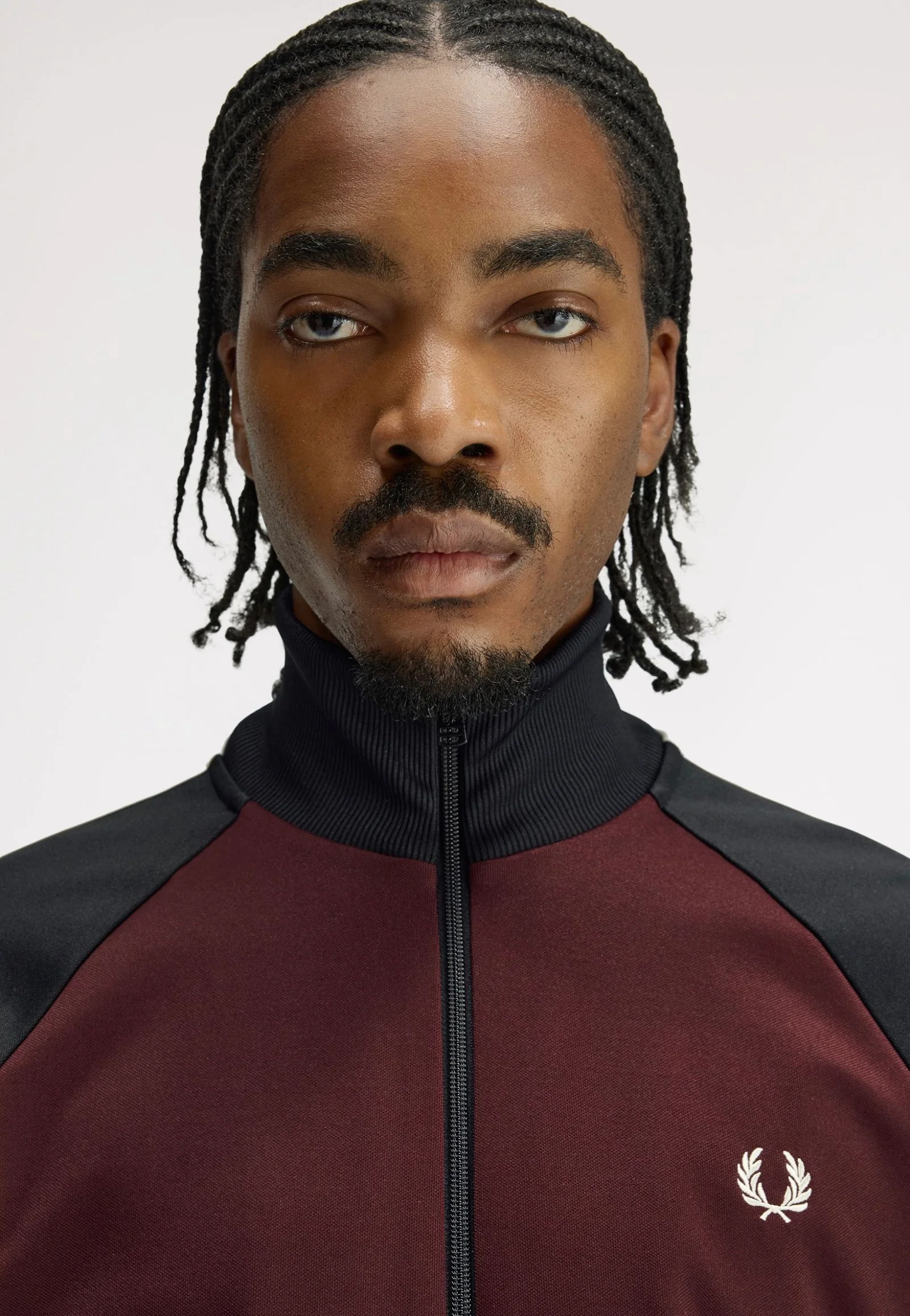 Contrast Sleeve Oxblood - Track Jacket - Image 6