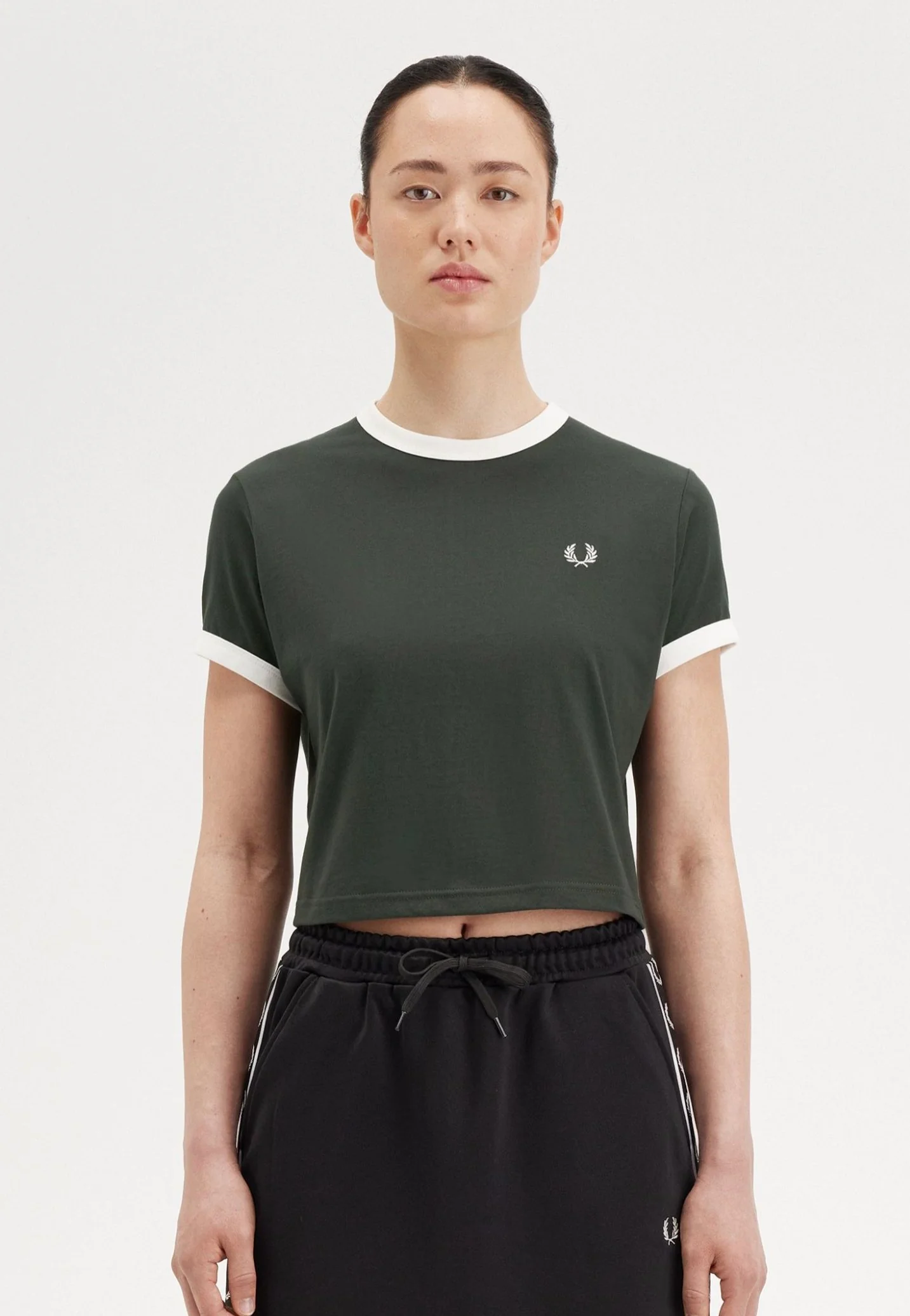 Cropped Ringer Court Green - T-Shirt - Image 4