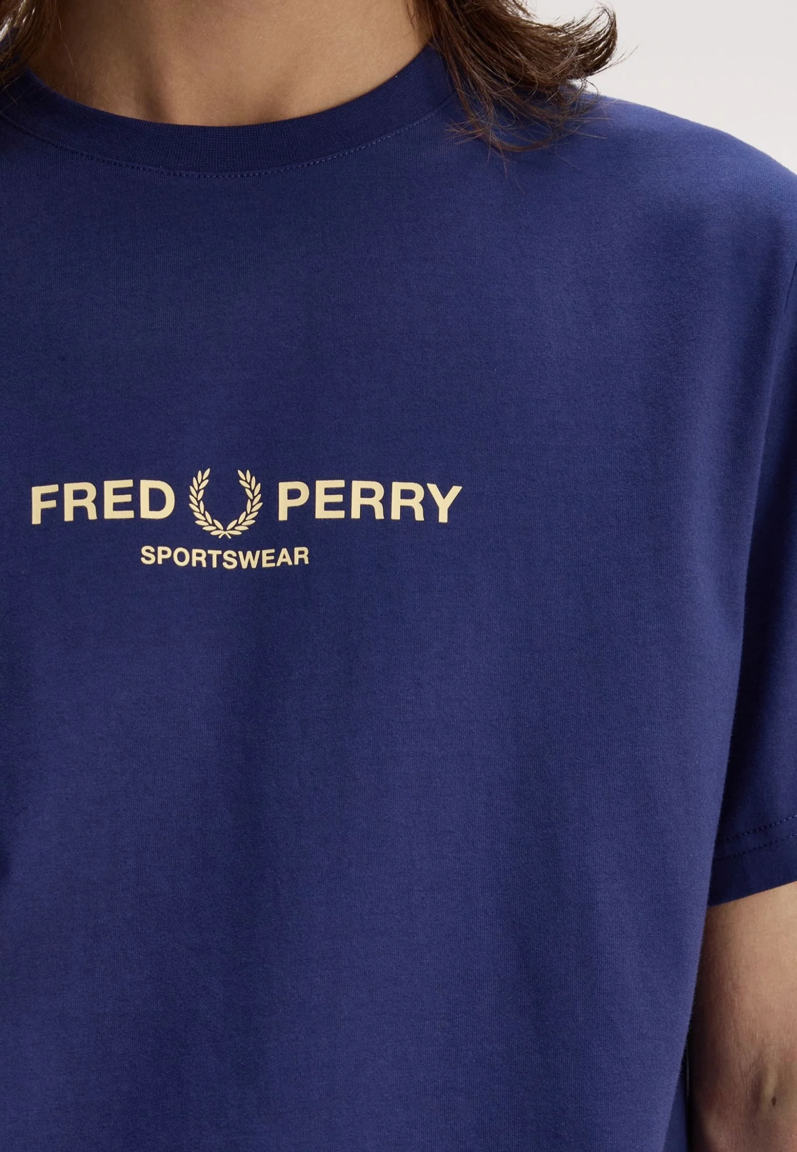 Fred Perry Sportswear French Navy - T-Shirt - Image 3