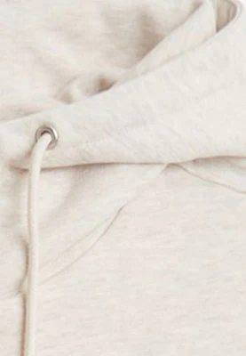 Hooded Zip Through Porridge Marl/Anchor Grey - Zipper - Image 7