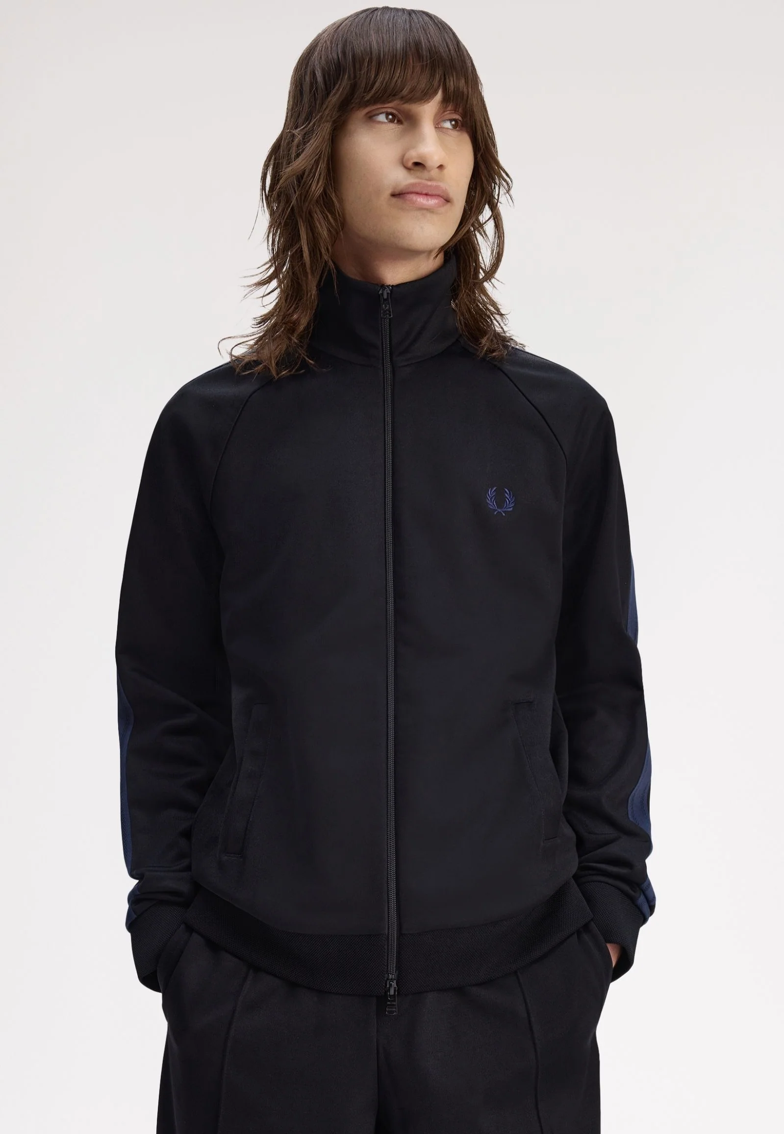 Mesh Taped Black - Track Jacket - Image 2