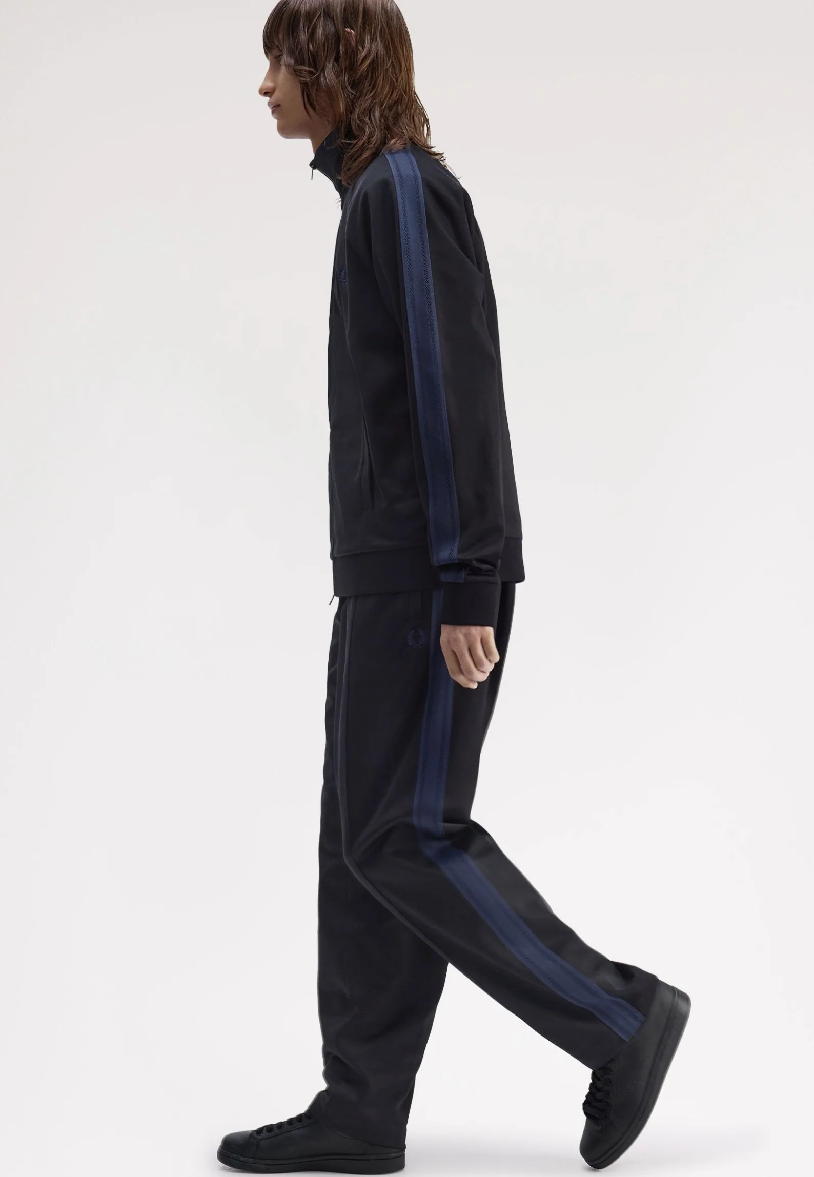 Mesh Taped Black - Track Jacket - Image 3