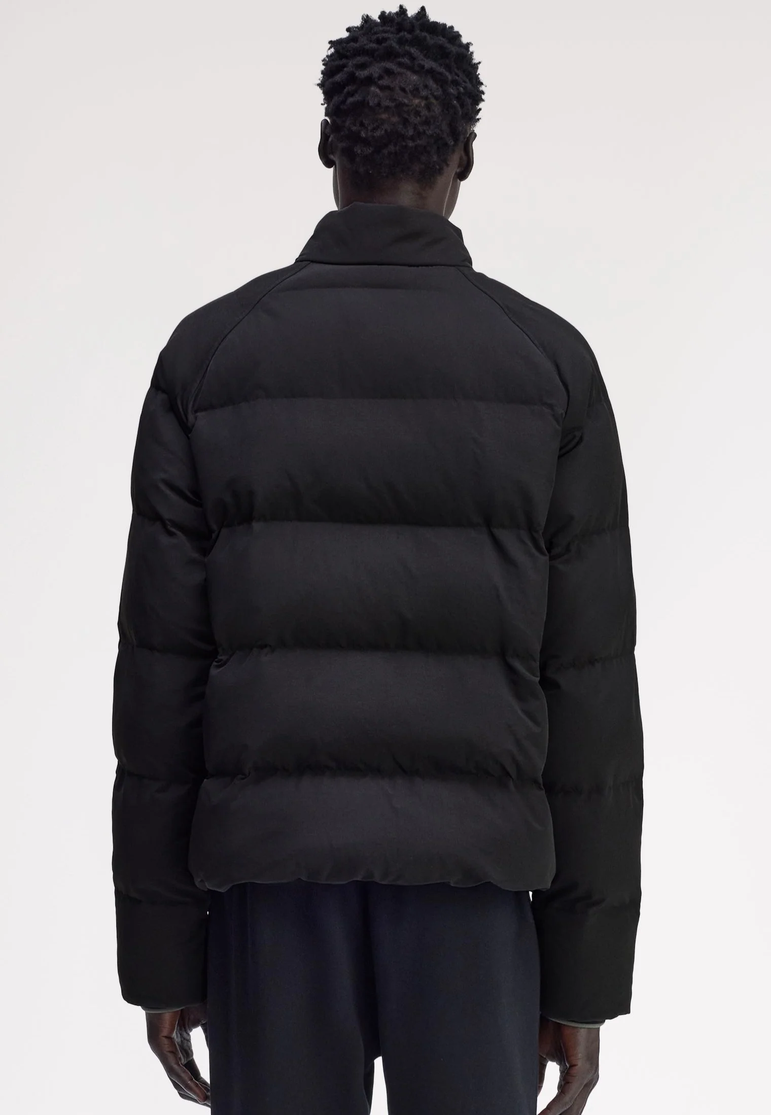 Raglan Sleeve Padded Black - Jacket - Image 4