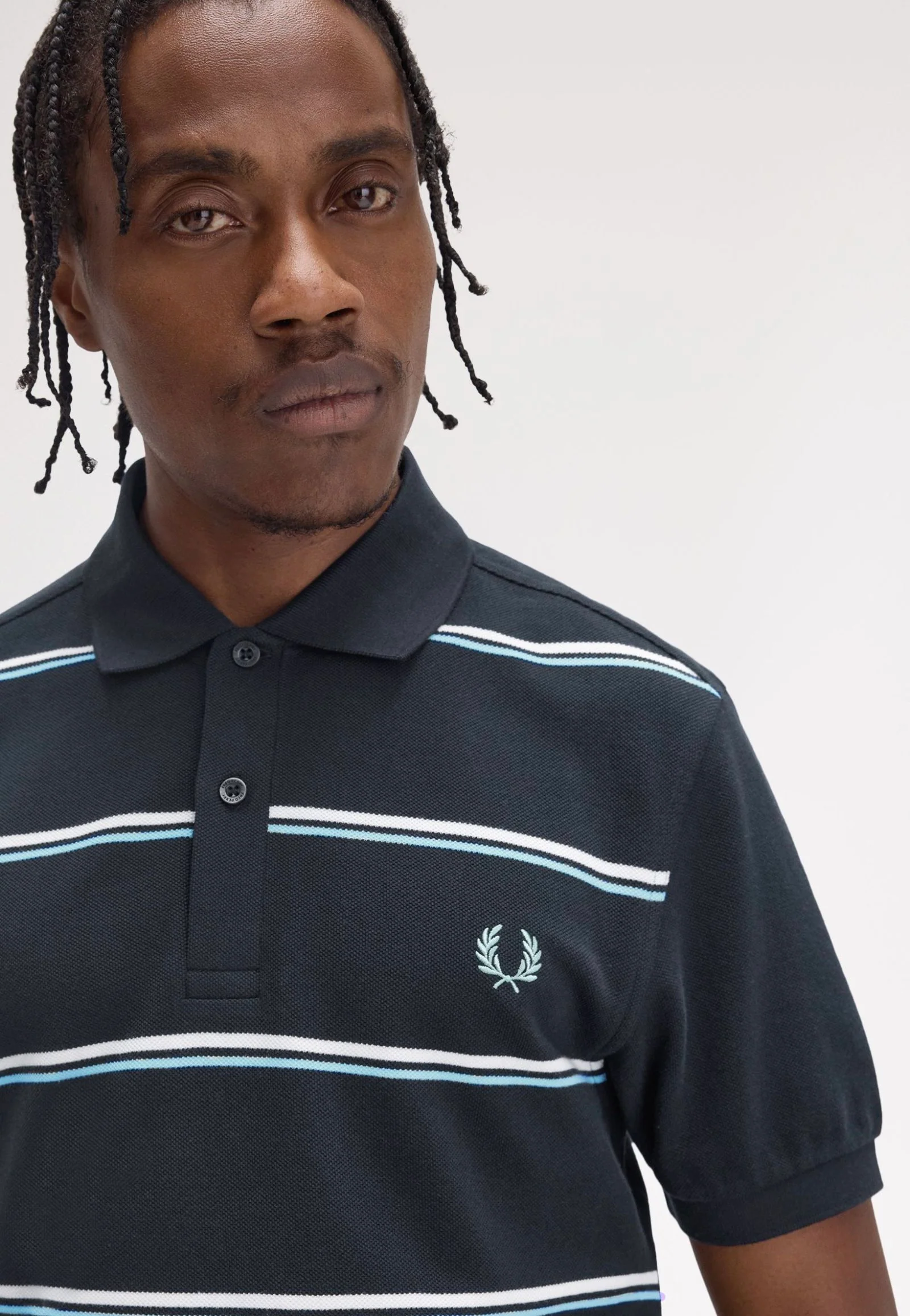 Striped Navy - Polo - Image 6