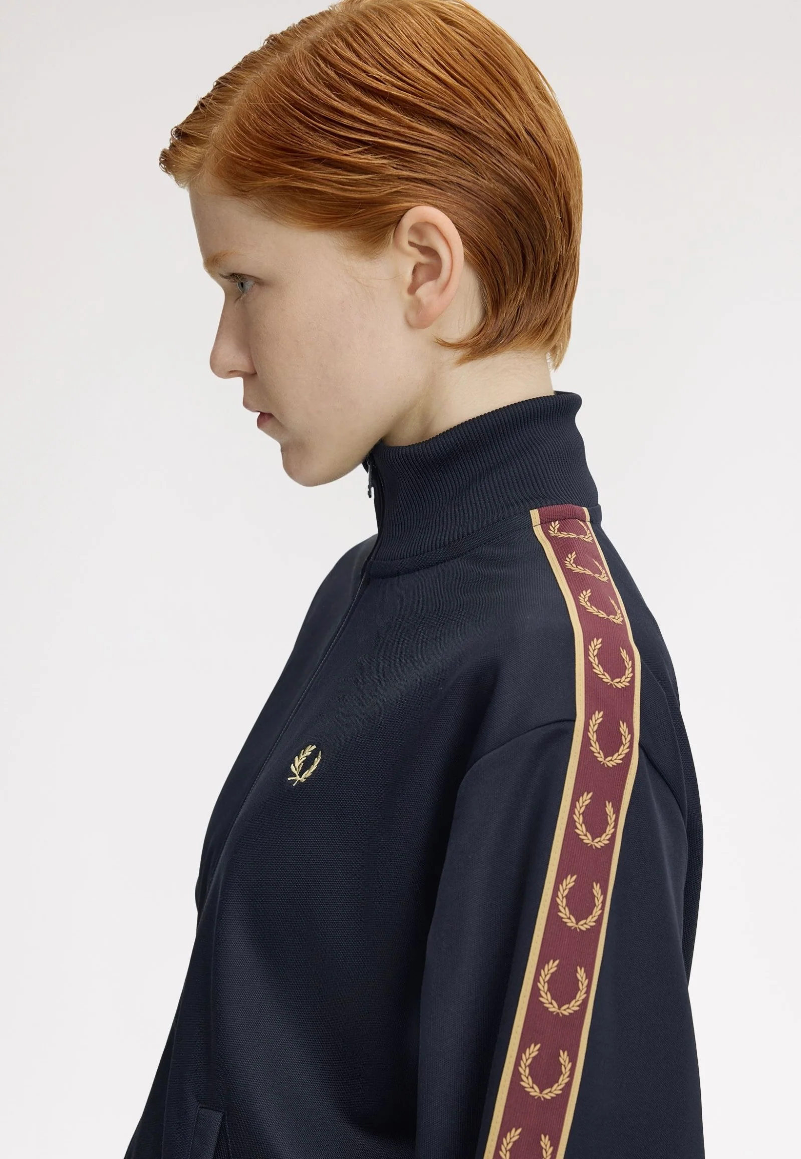 Taped Navy - Track Jacket - Image 2