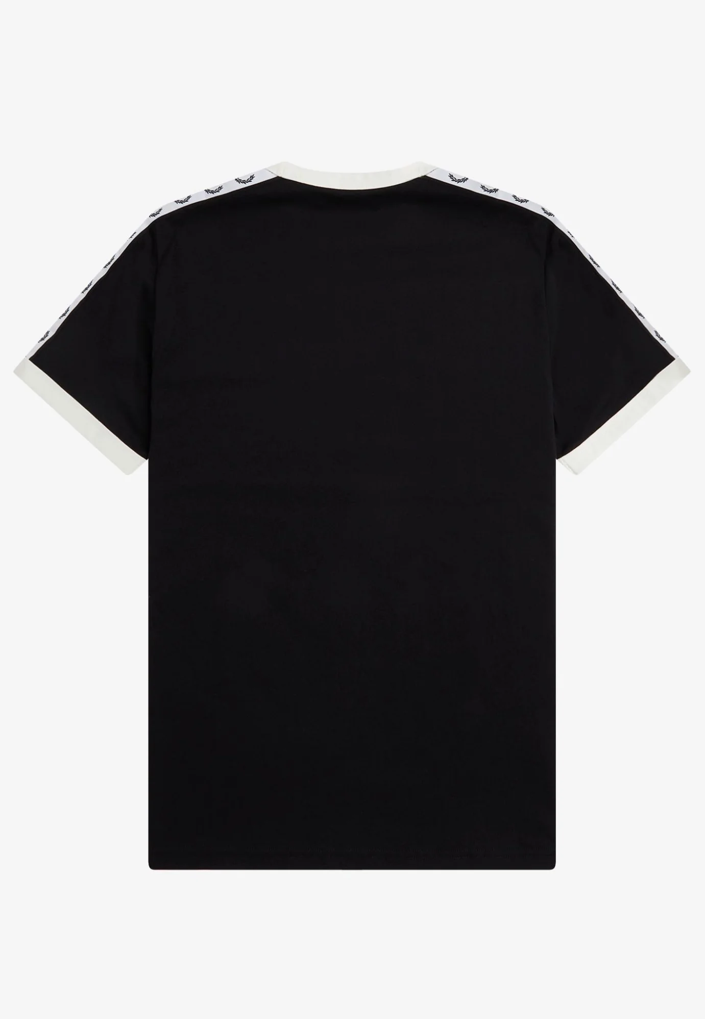 Taped Ringer Black - T-Shirt - Image 7