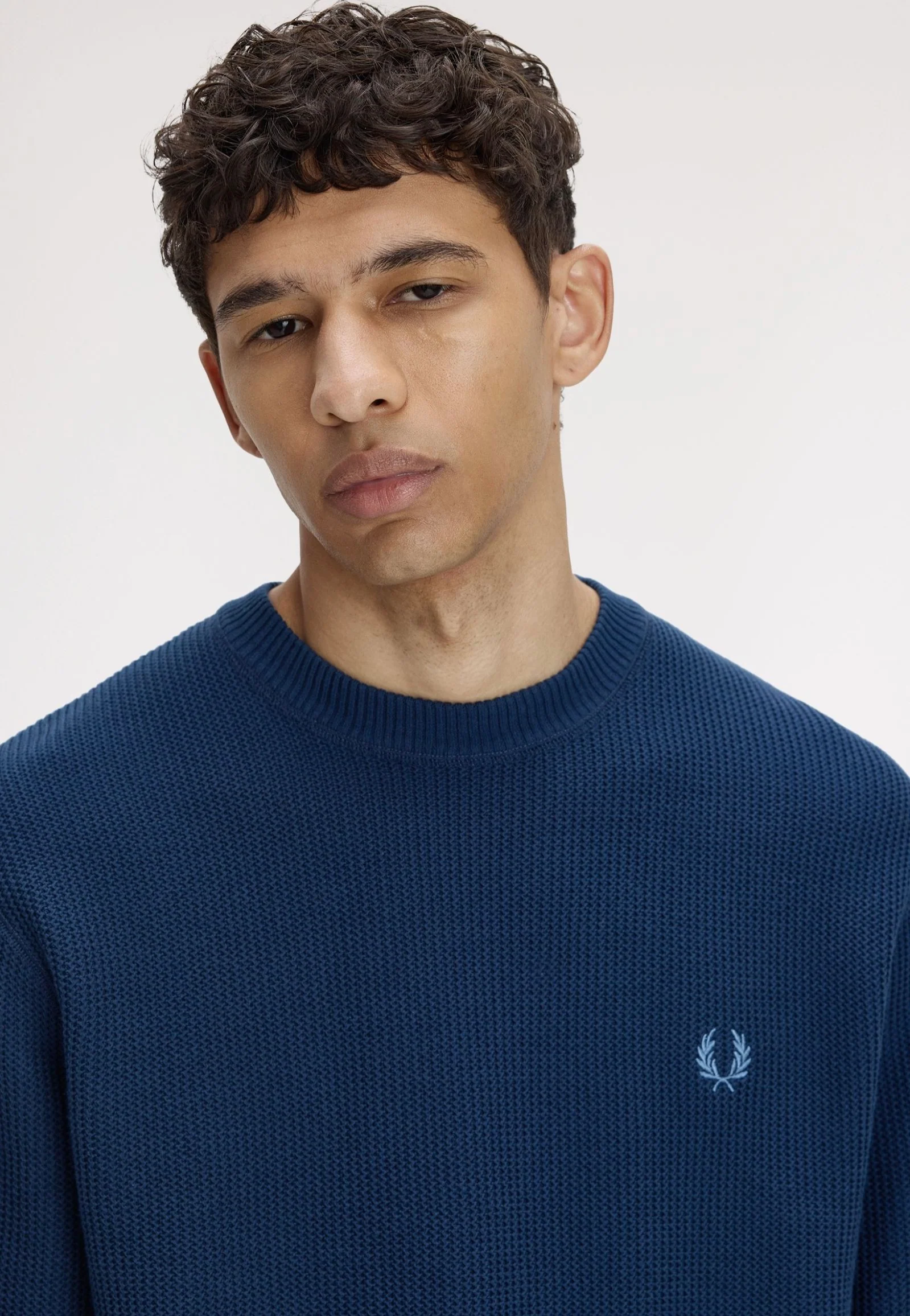 Textured Jumper Tennis Blue - Pullover - Image 3