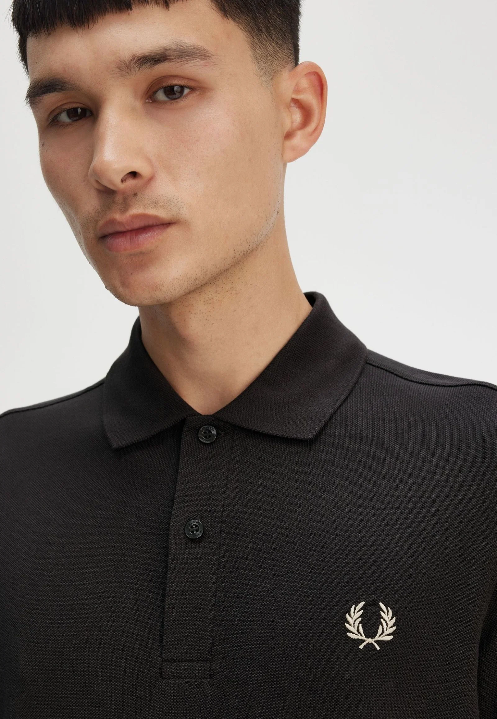 The Fred Perry Anchor Grey/Oatmeal - Polo - Image 5