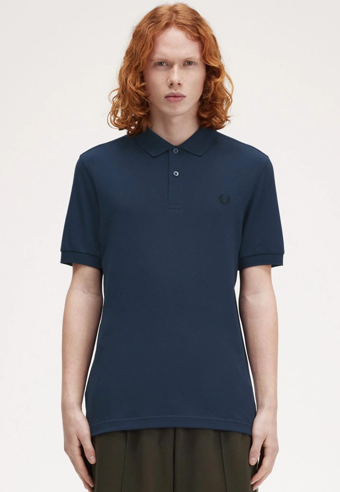 The Fred Perry Dkcarbon/Black - Polo - Image 4