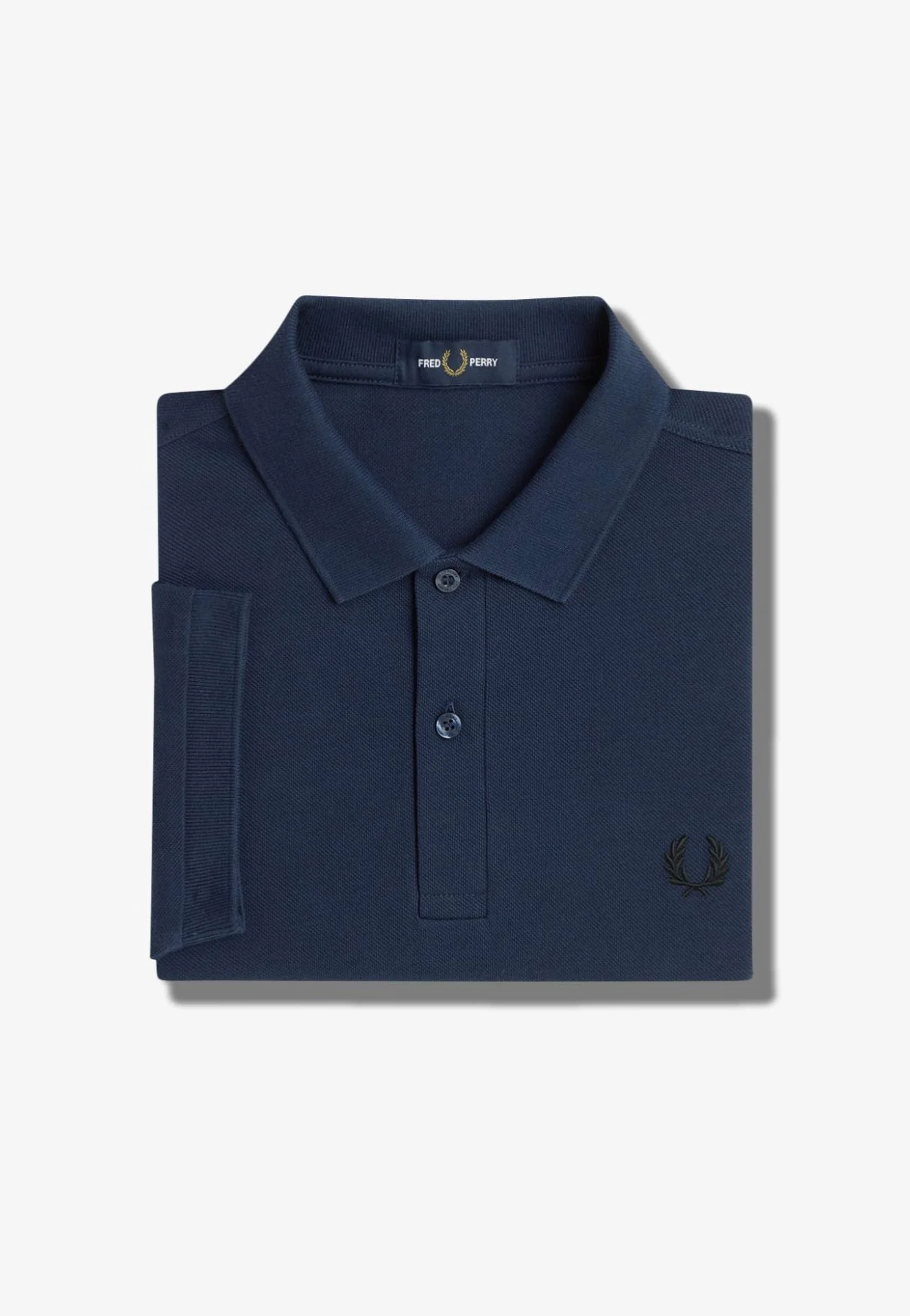 The Fred Perry Dkcarbon/Black - Polo - Image 7