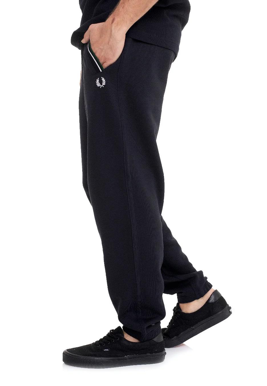 Tipped Loopback Navy - Sweat Pants - Image 2