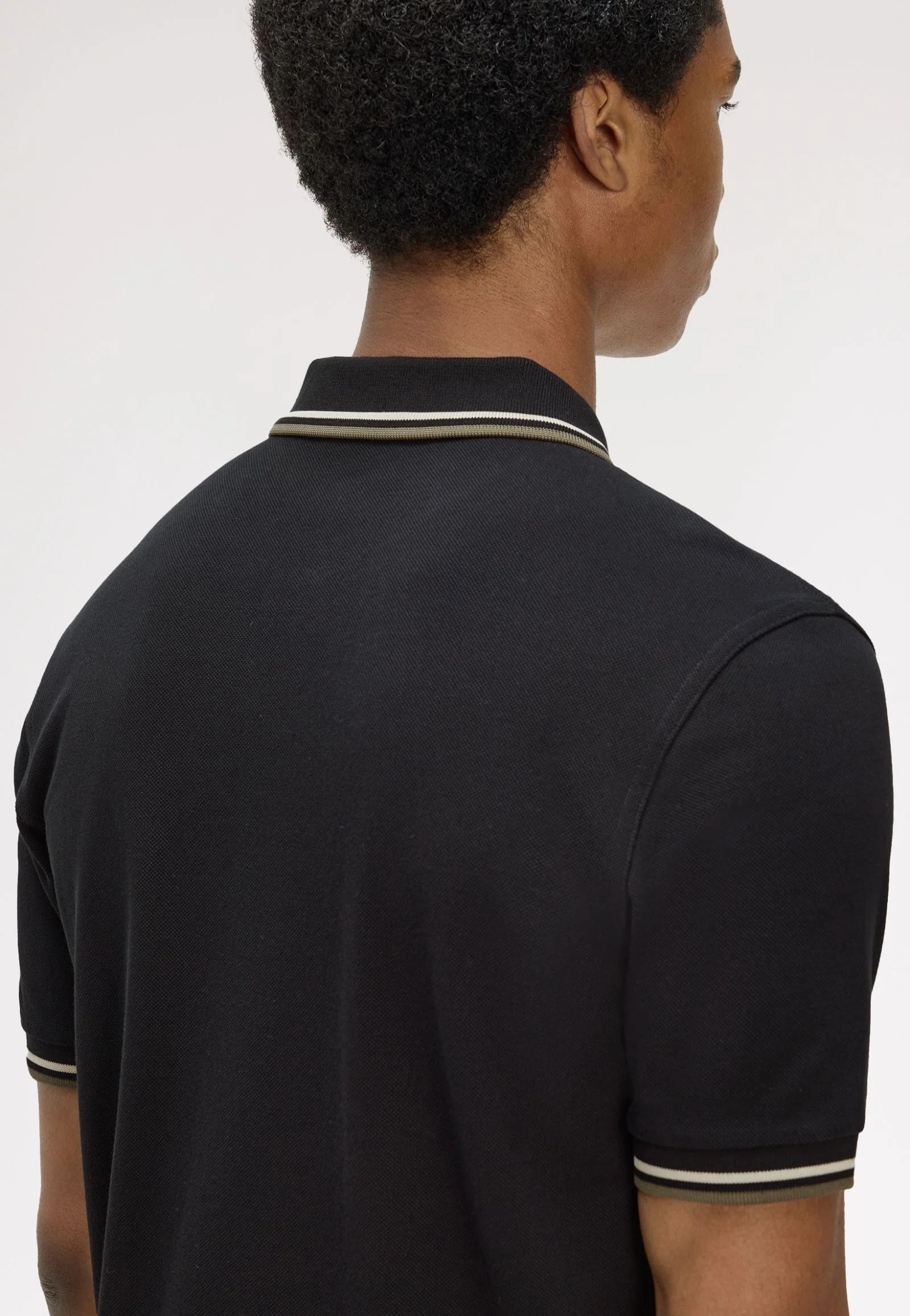 Twin Tipped Black/Oatmeal/Laurel Wreath Green - Polo - Image 2
