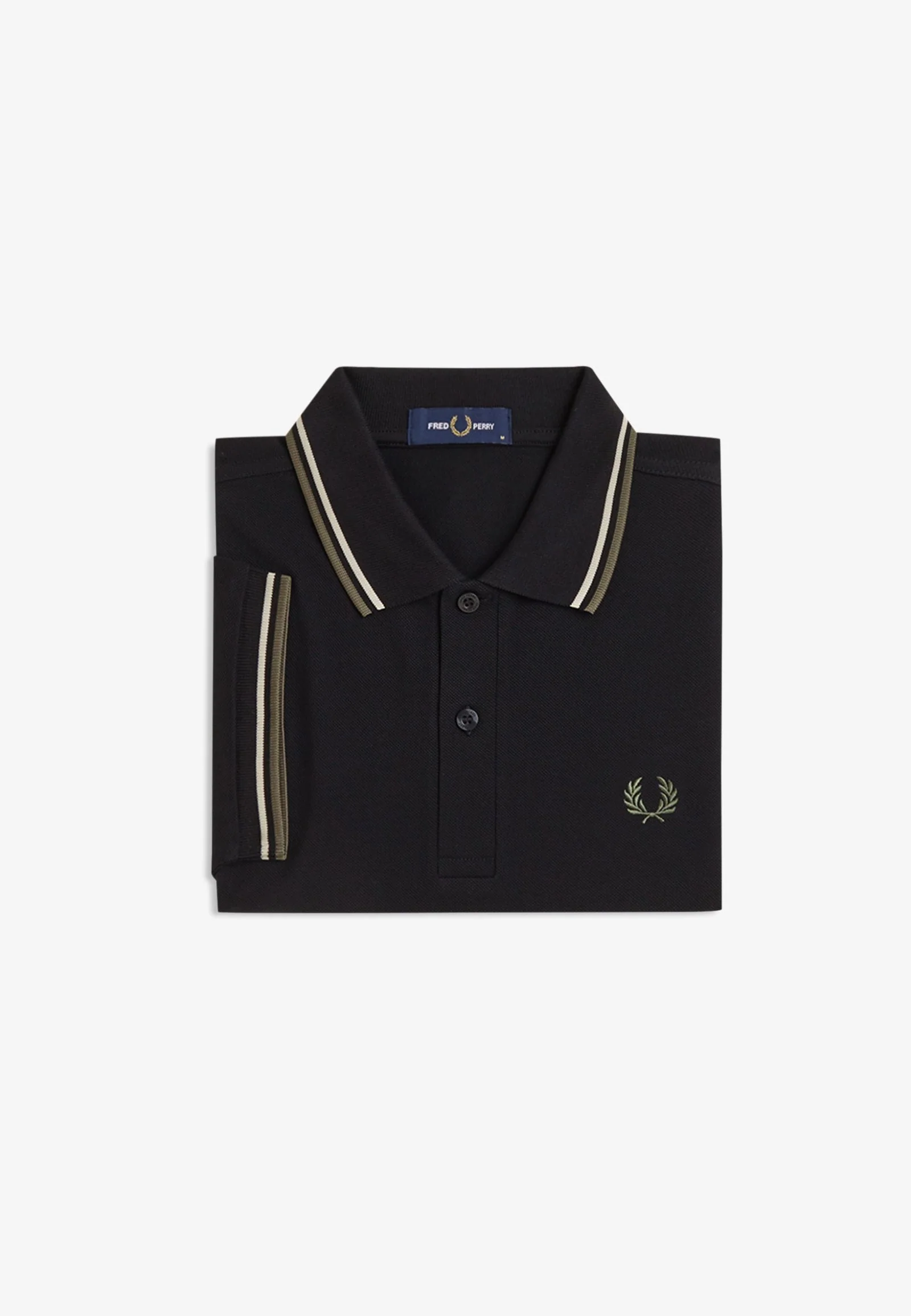 Twin Tipped Black/Oatmeal/Laurel Wreath Green - Polo - Image 7