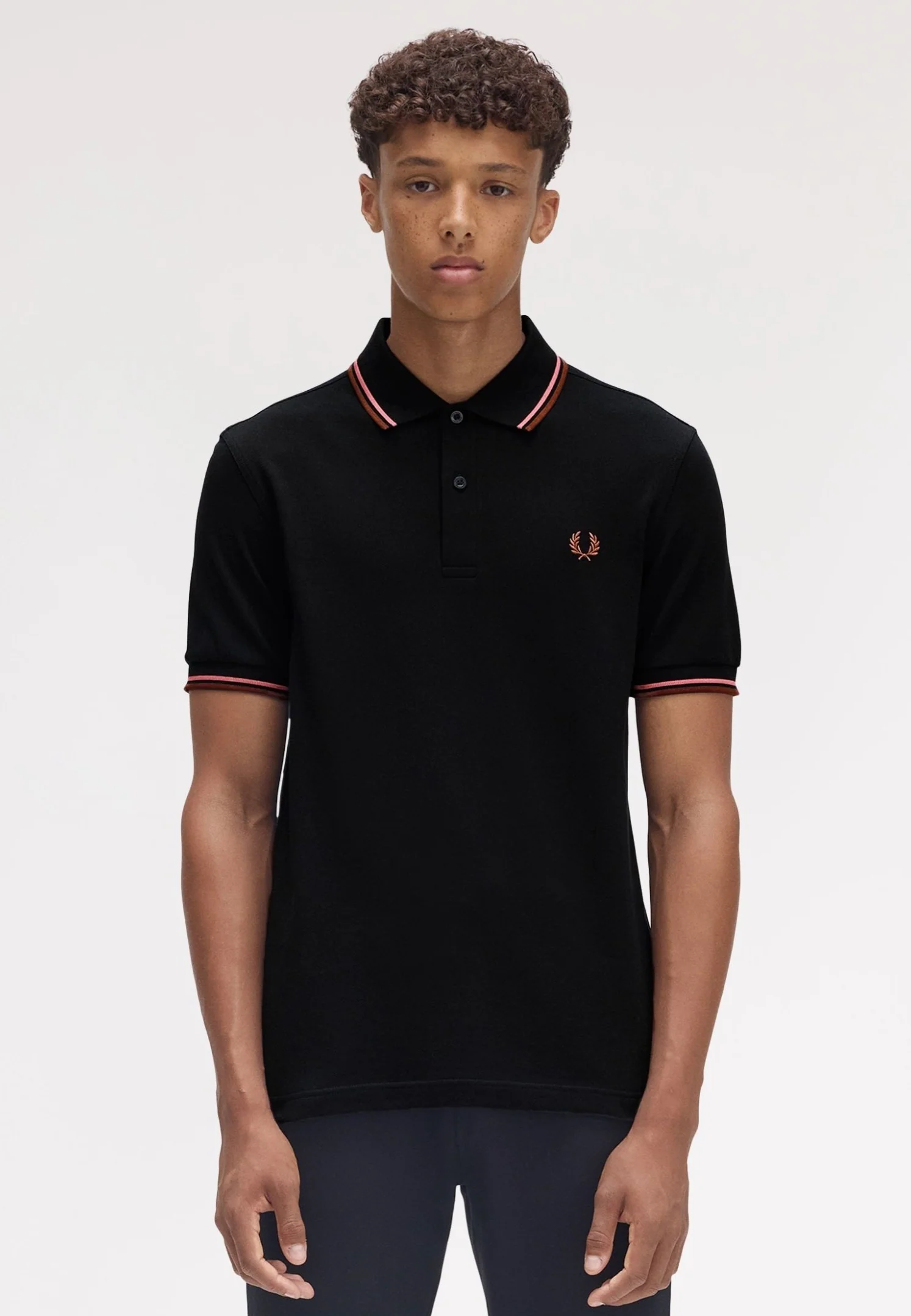Twin Tipped Black/Puttypink/Whbrw - Polo - Image 4