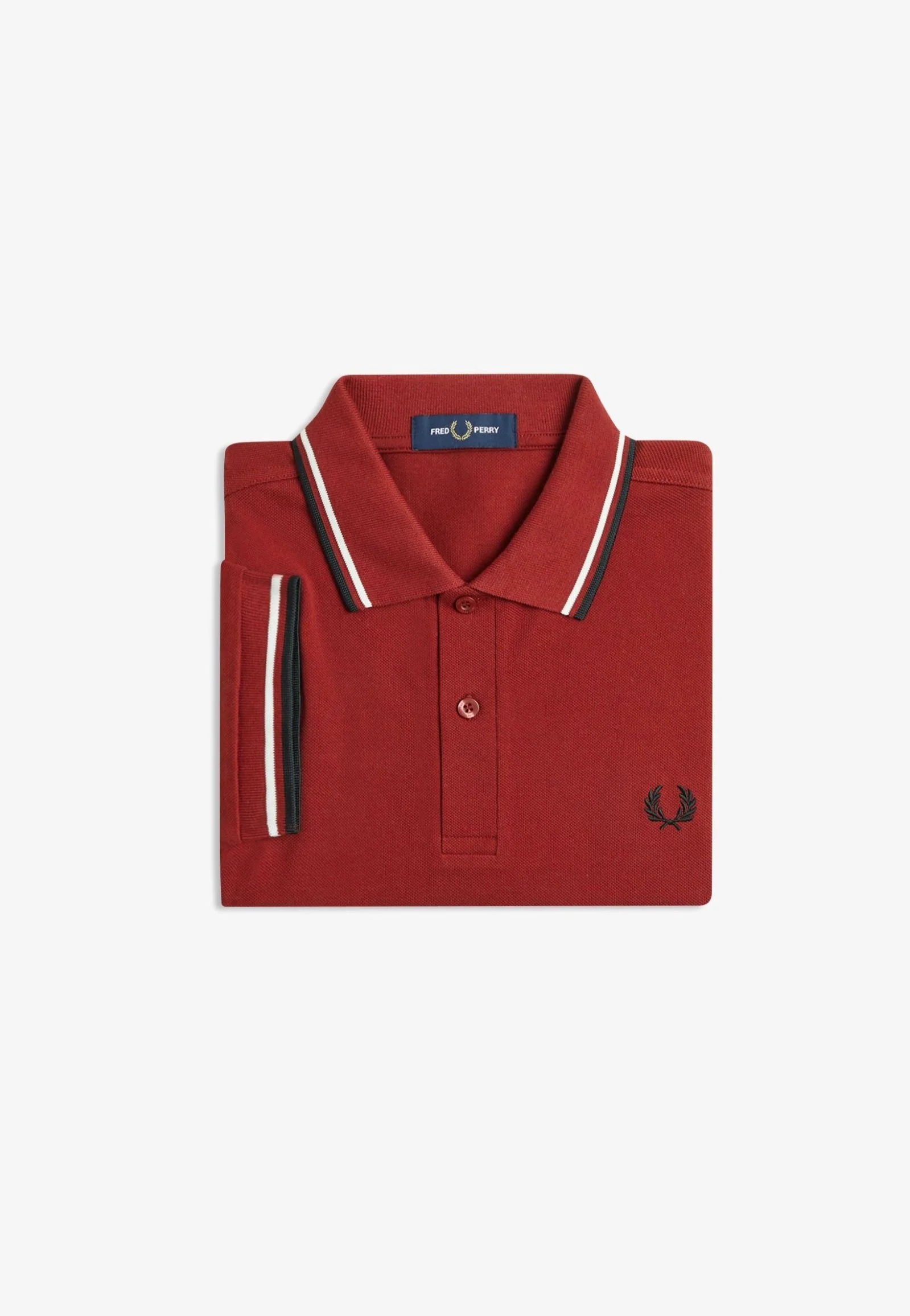 Twin Tipped Burnt Red/Ecru/Black - Polo - Image 8