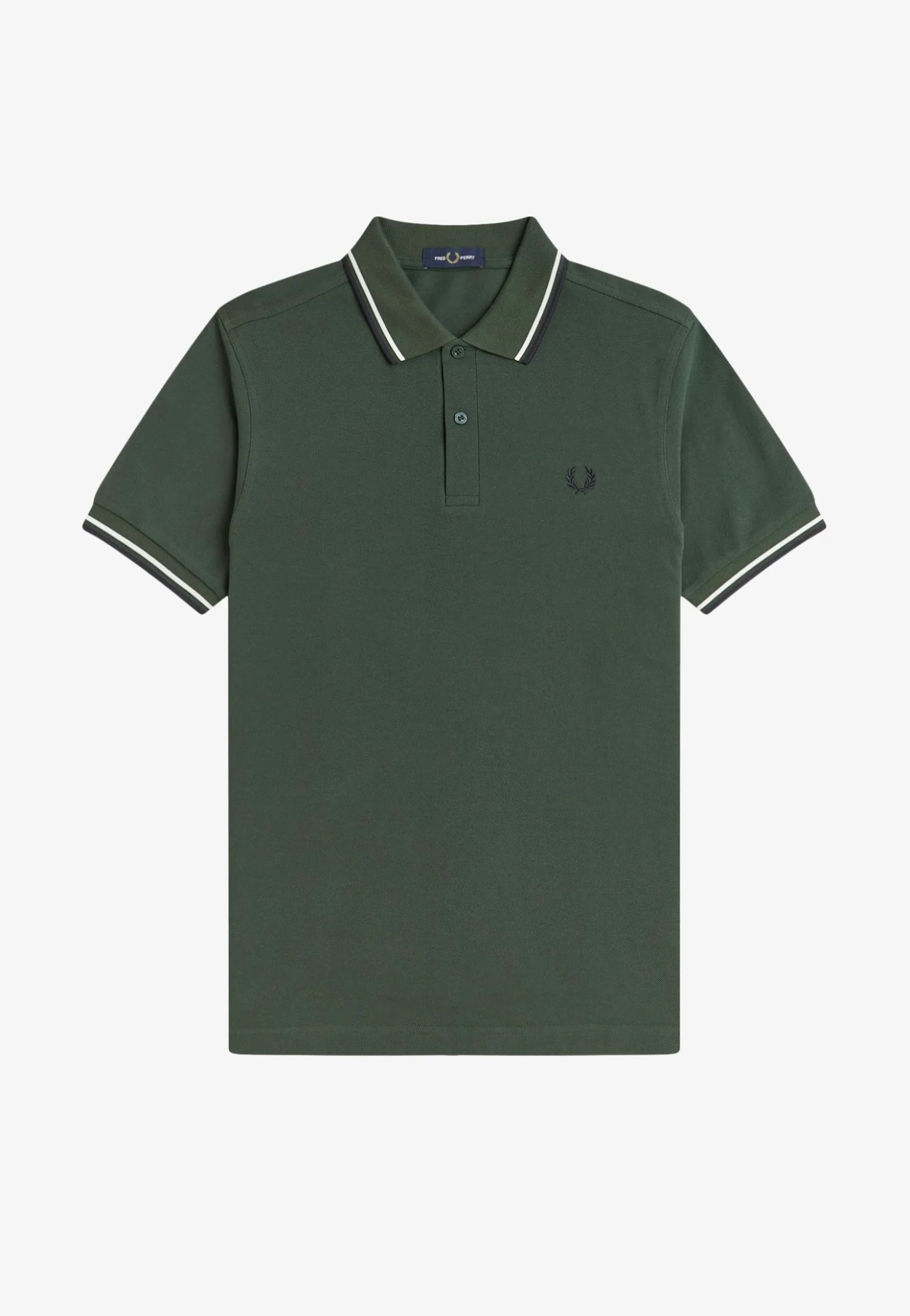 Twin Tipped Court Green/Snow White/Nvy - Polo - Image 6