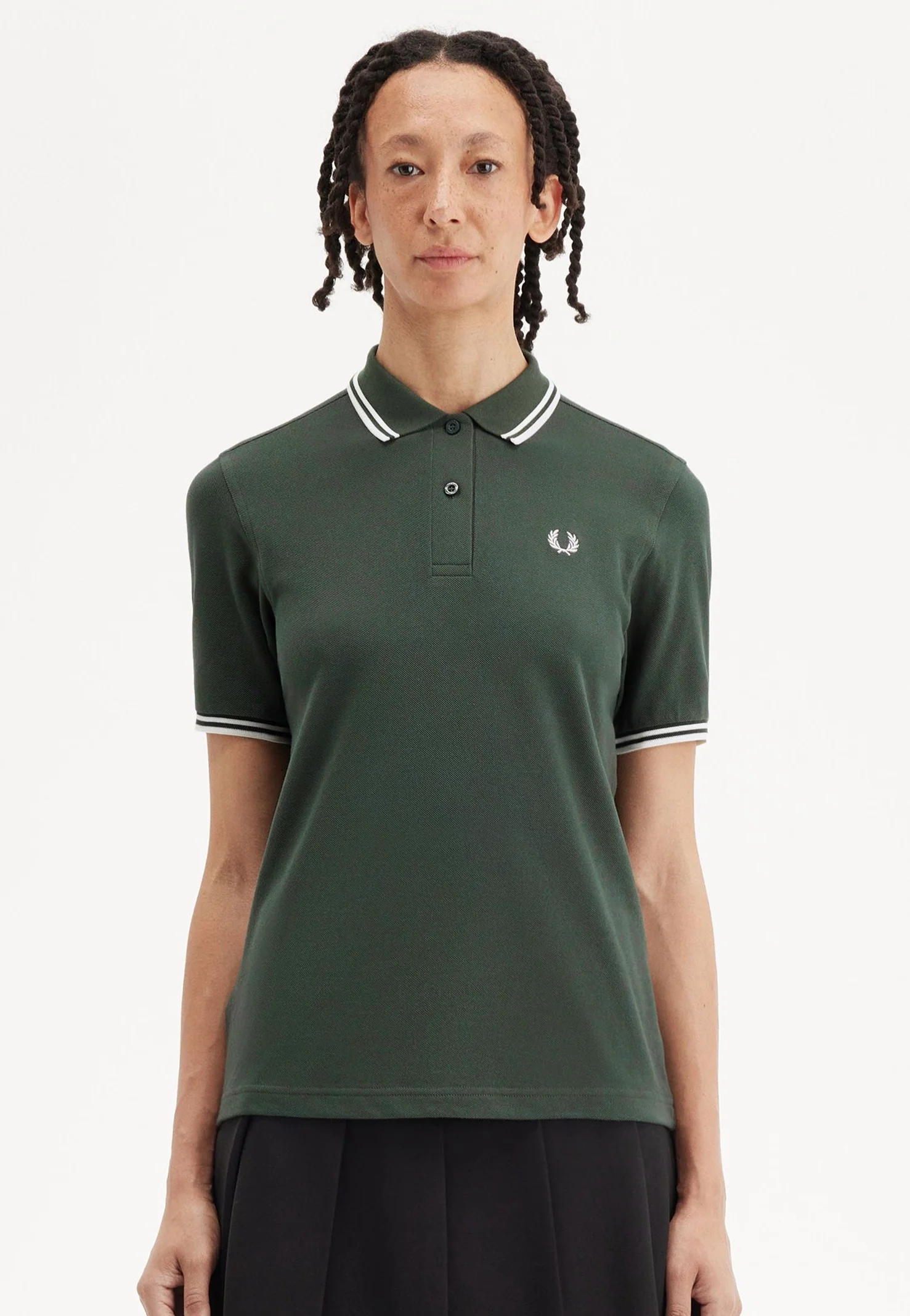 Twin Tipped Court Green/Snow White - Polo - Image 3